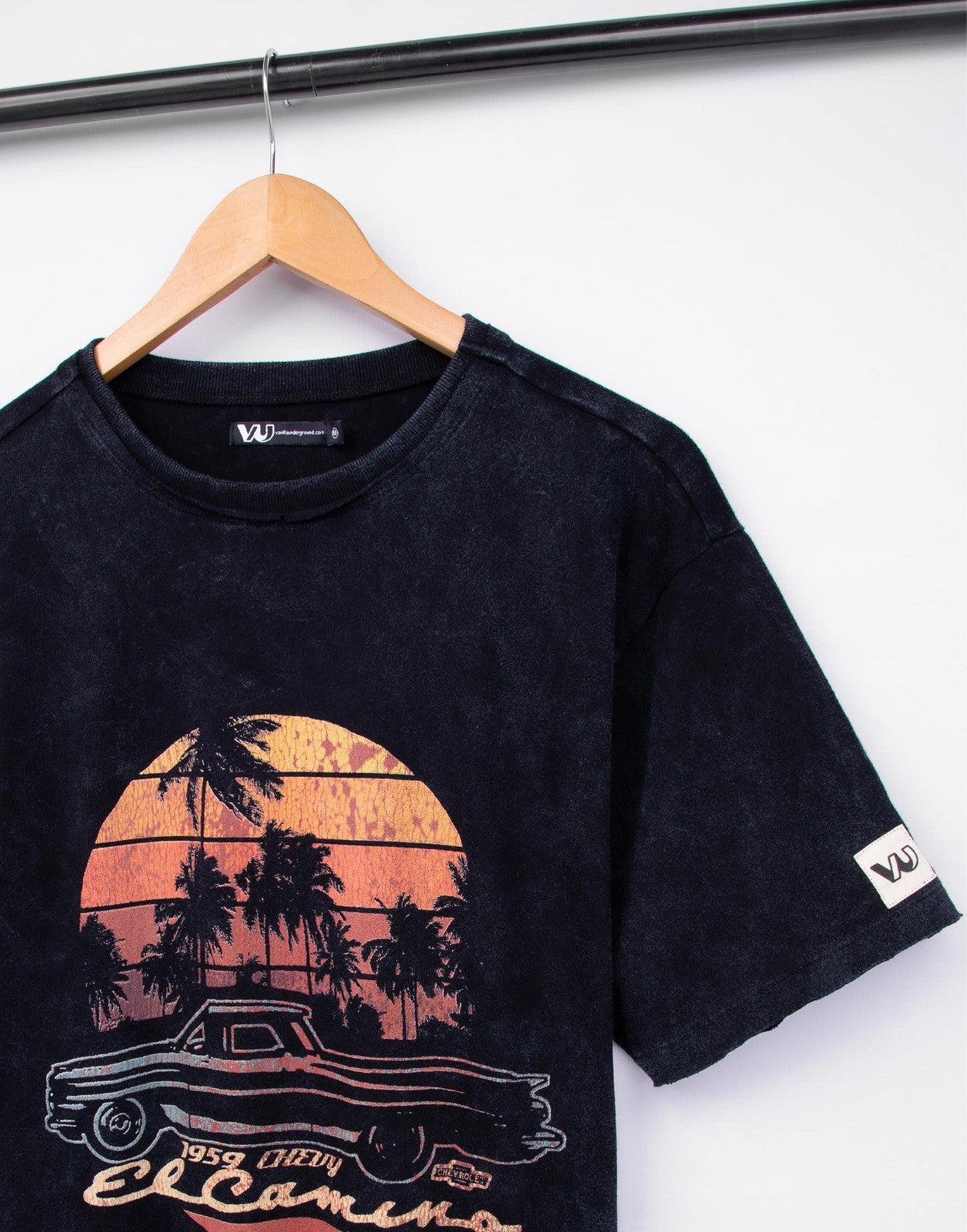 General Motors Short Sleeved T-Shirt | Unisex Black | Official Merch