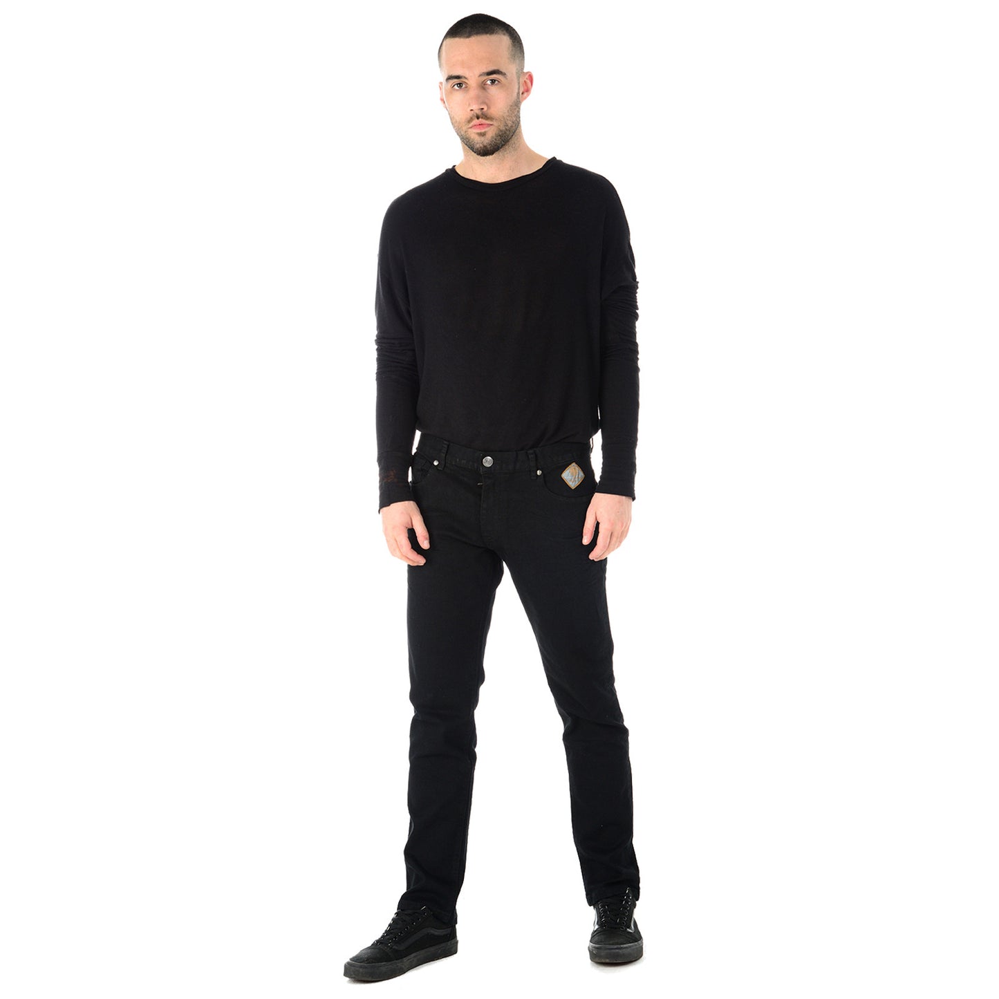 MENS STRETCHABLE DENIM JEANS SMART TIGHT SLIM FIT PANTS CASUAL SKINNY TROUSERS