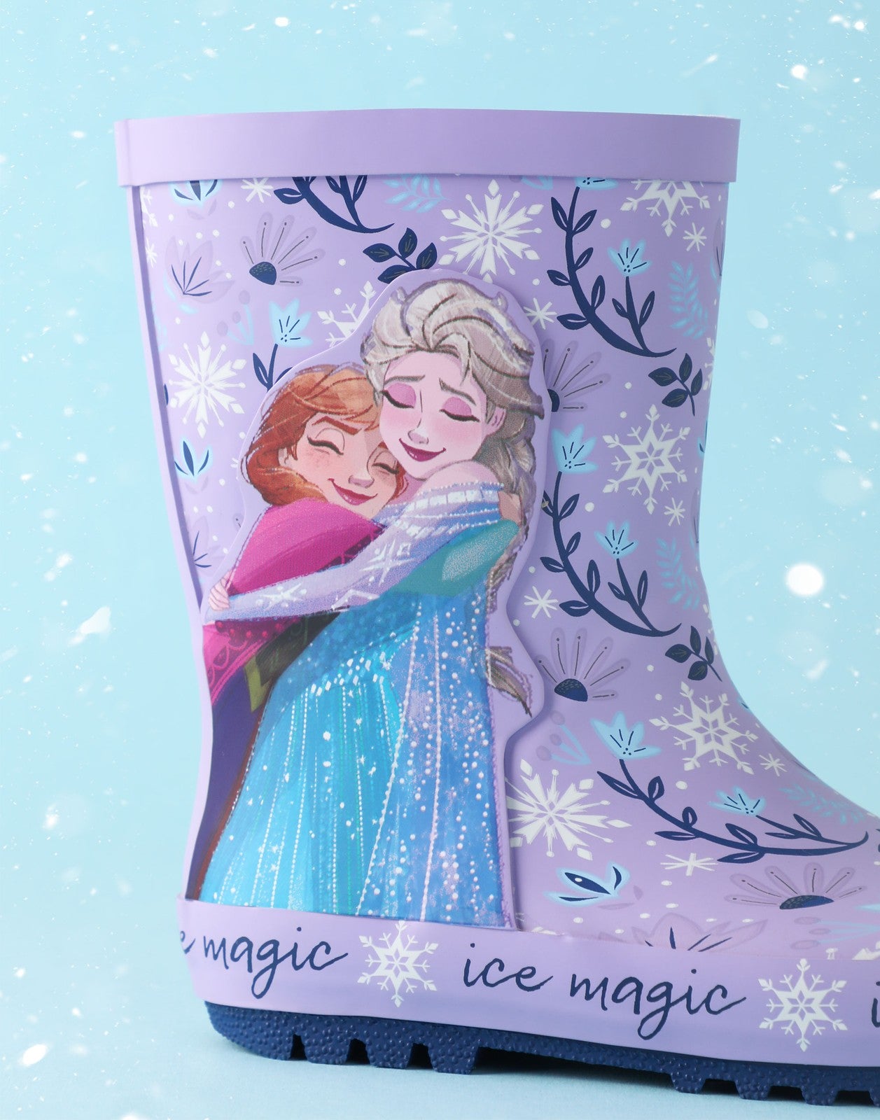 Disney Wellington Boots without Handles | Girls Purple | Official Merch