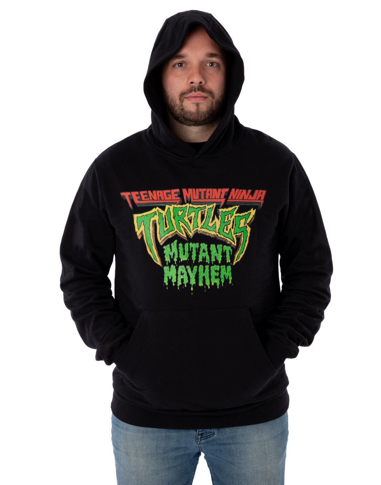 Teenage Mutant Ninja Turtles Hoodie | Mens Black | Official Merch