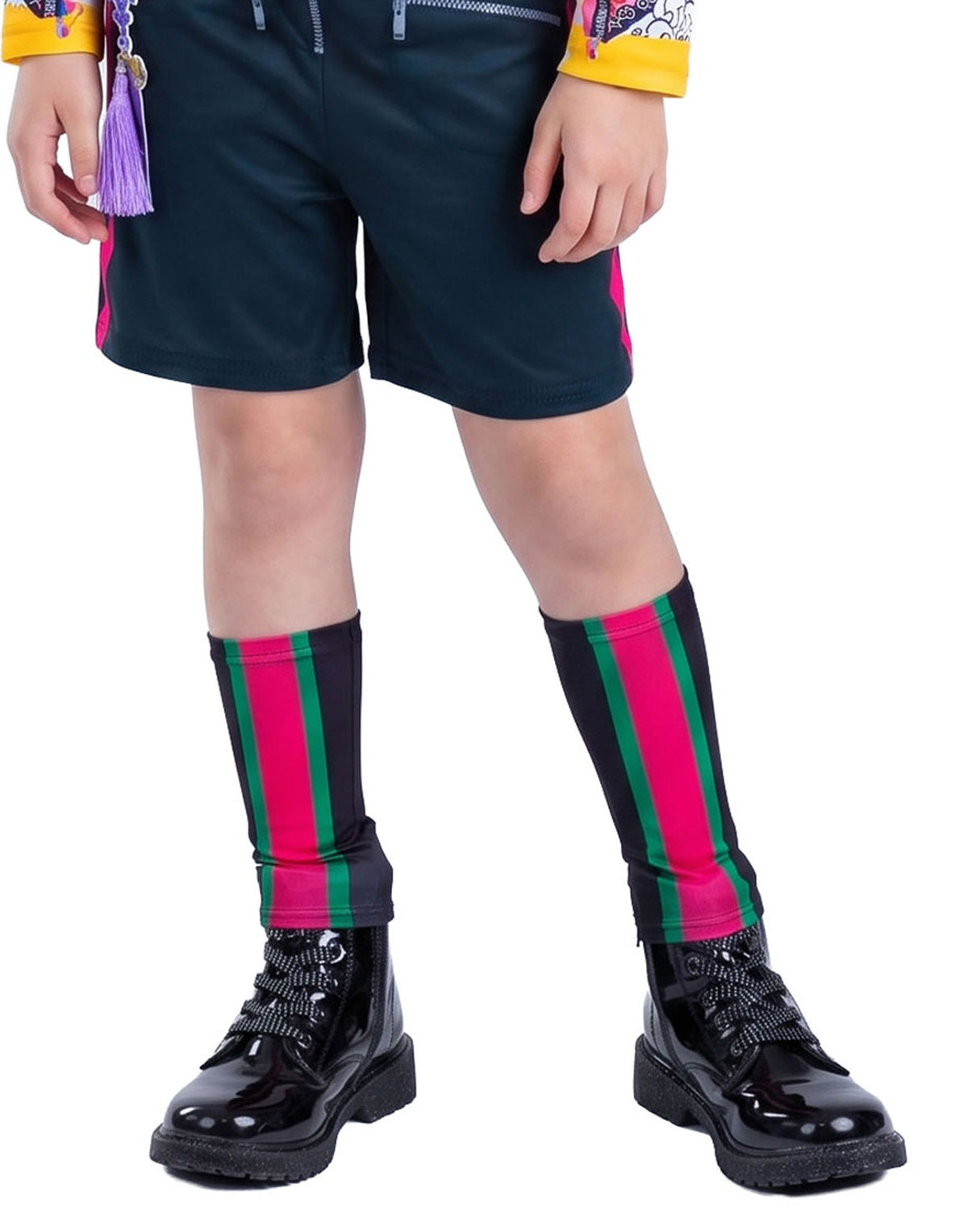 KPop Demon Hunters 2 Piece Costume | Girls Multicoloured | Official Merch