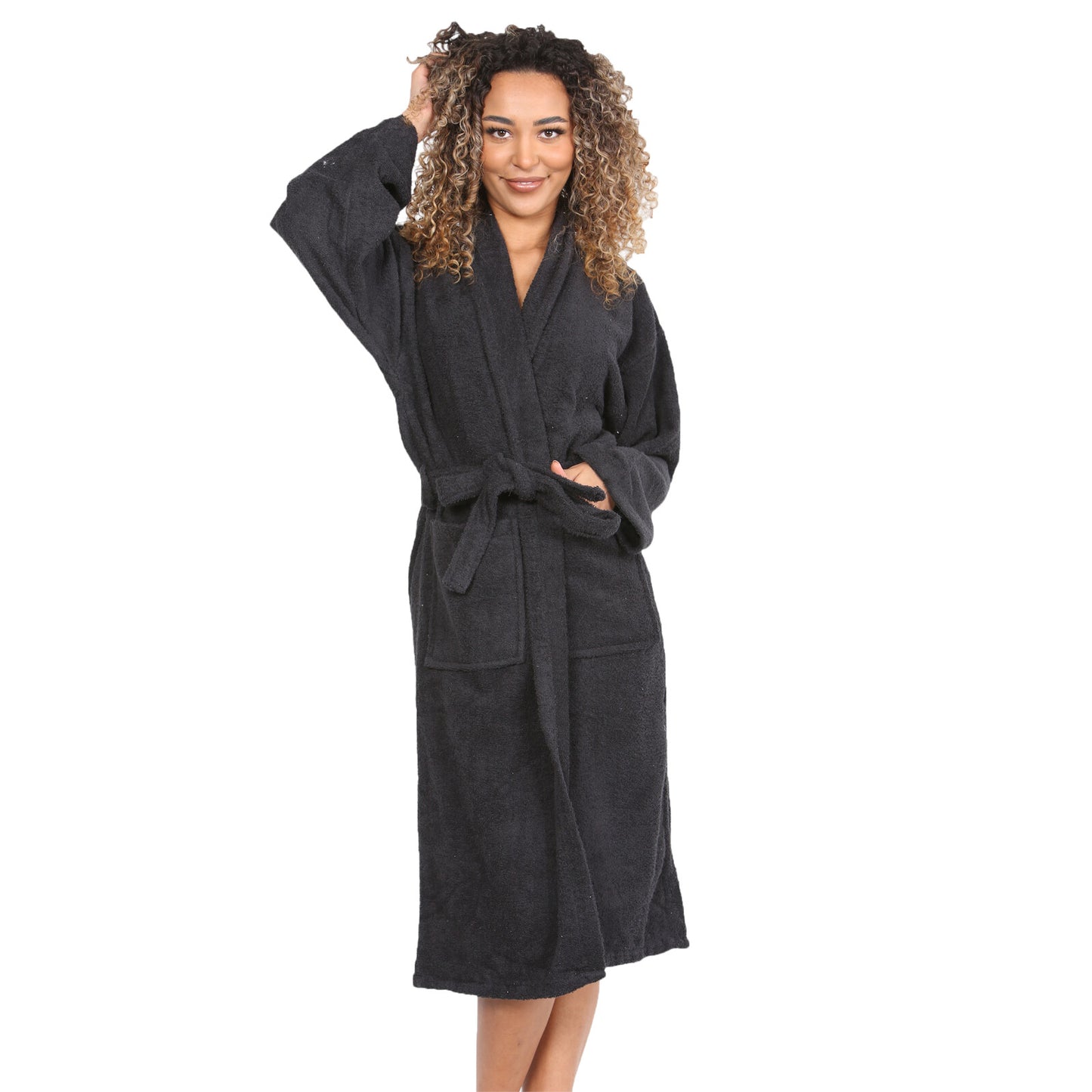 TERRY TOWEL BATH ROBE UNISEX LUXURY SOFT EGYPTIAN COTTON TOWELLING DRESSING GOWN