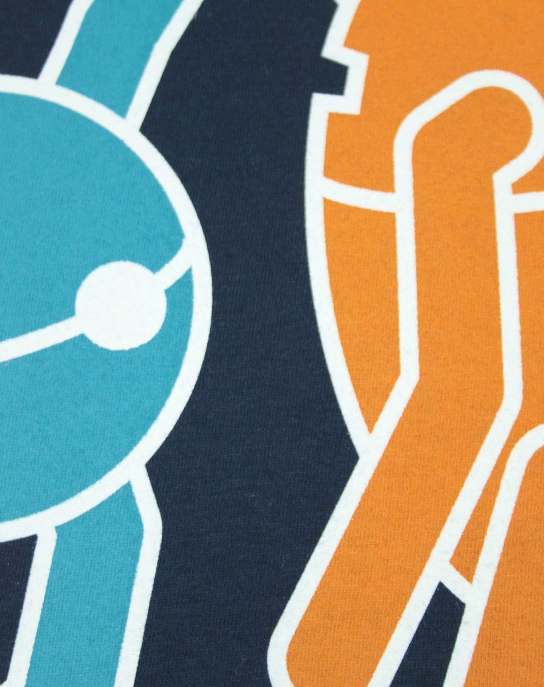 Portal Short Sleeved T-Shirt | Mens Blue | Official Merch