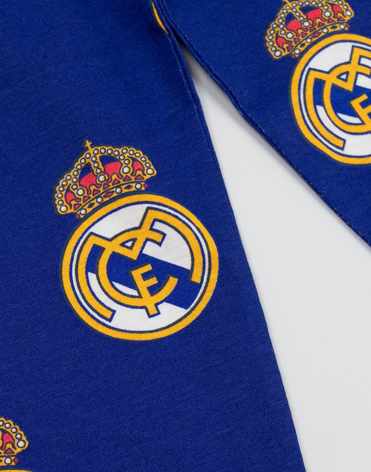 Real Madrid Short Sleeve Long Leg Pyjama Set | Boys Multicoloured | Official Mer