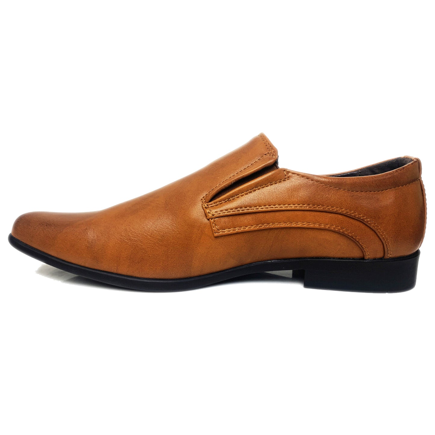 MENS FORMAL SHOES FAUX LEATHER SMART DRESS WEDDING OFFICE WORK CASUAL BOOTS MOCS