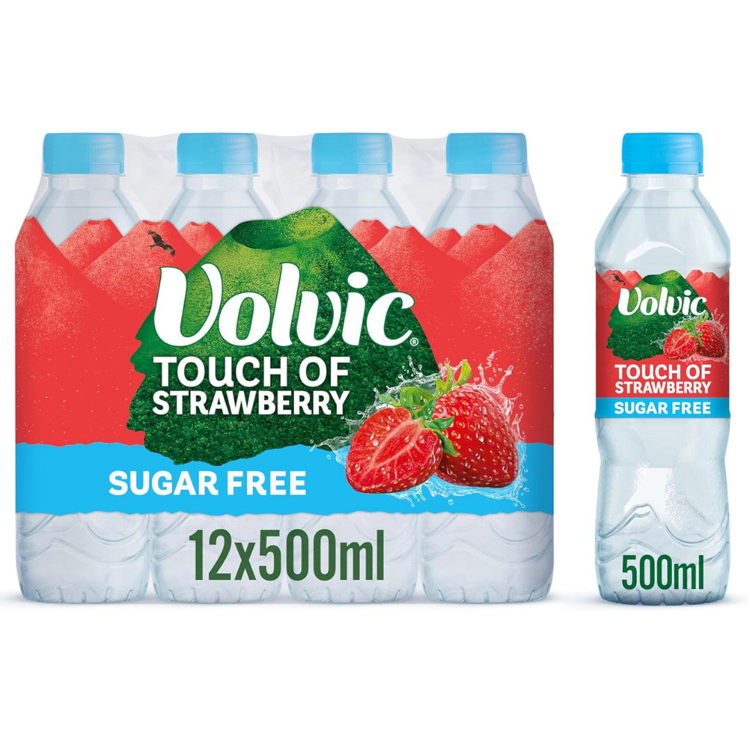 Volvic Touch of Fruit Sugar Free Choose Your Flavoured Water, 6 X 1.5L