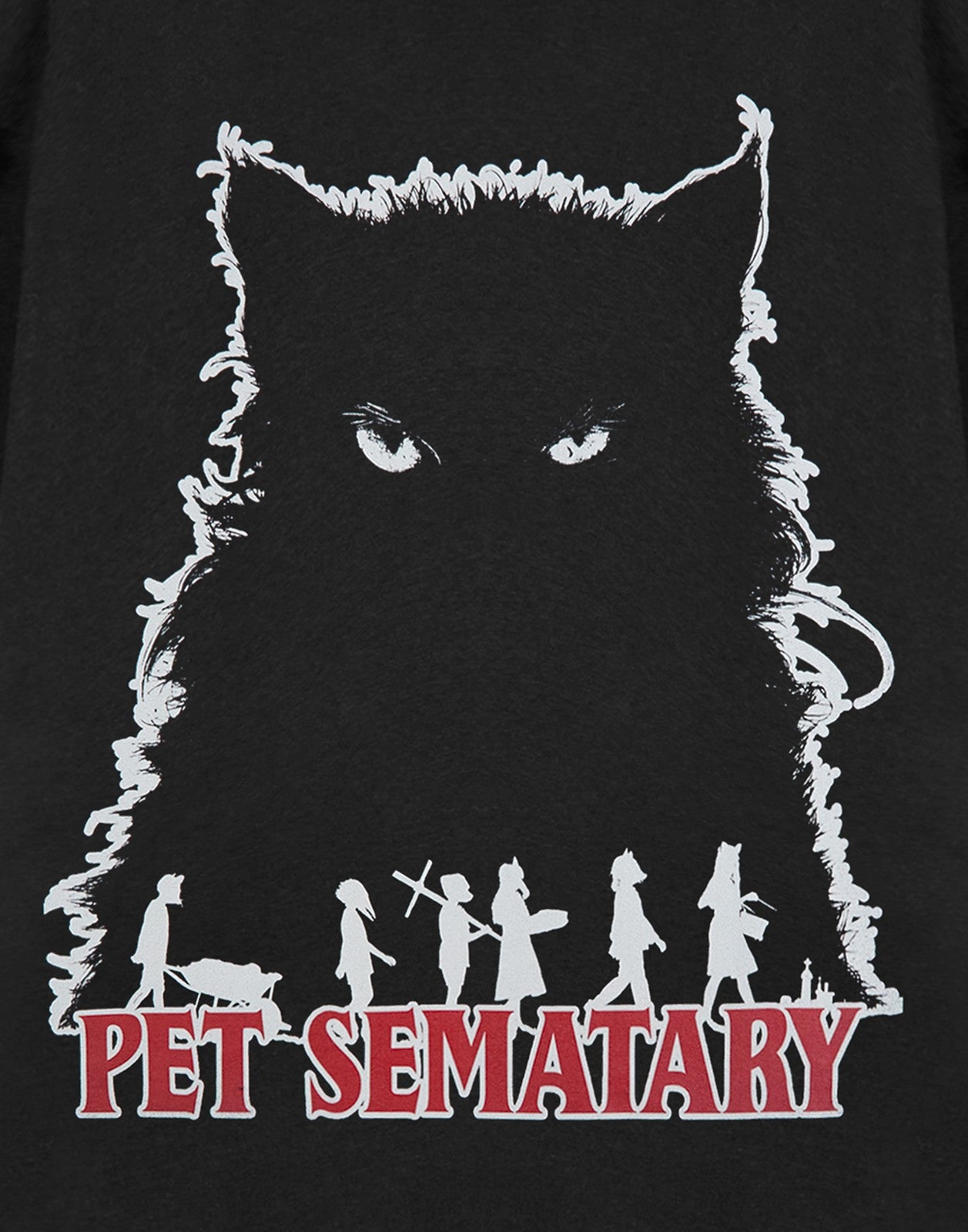 Pet Sematary Short Sleeved T-Shirt | Unisex Black | Official Merch