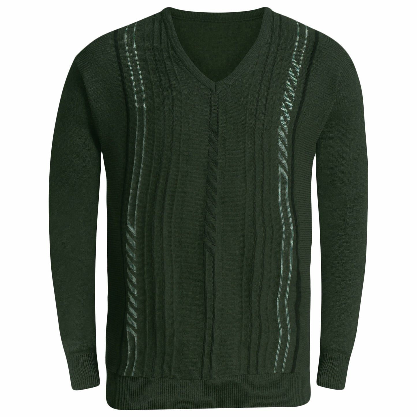 MENS AZTEC PATTERN CARDIGAN ZIP POCKET THICK WINTER WARM SWEATER KNITTED JUMPER