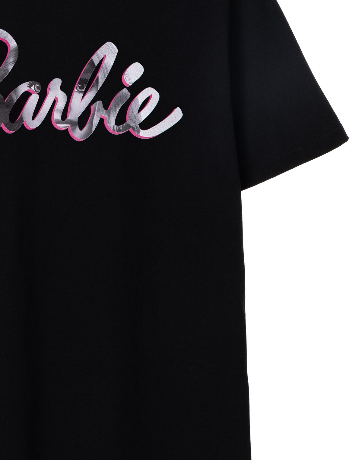 Barbie Oversized Short Sleeved T-Shirt | Womens Black | Official Merch
