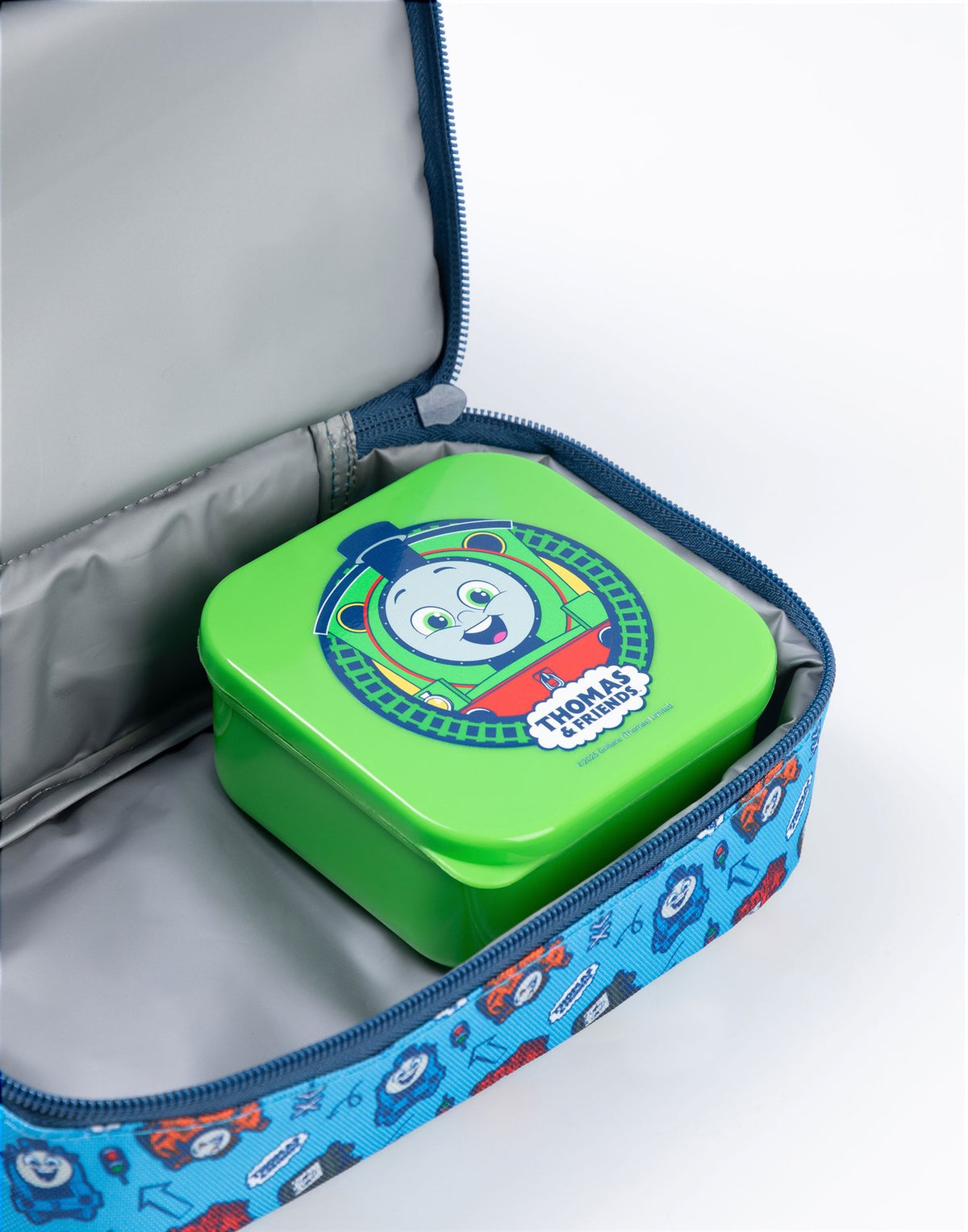 Thomas and Friends Lunch Bag Bottle and Snack Pot | Unisex Kids Blue | Official