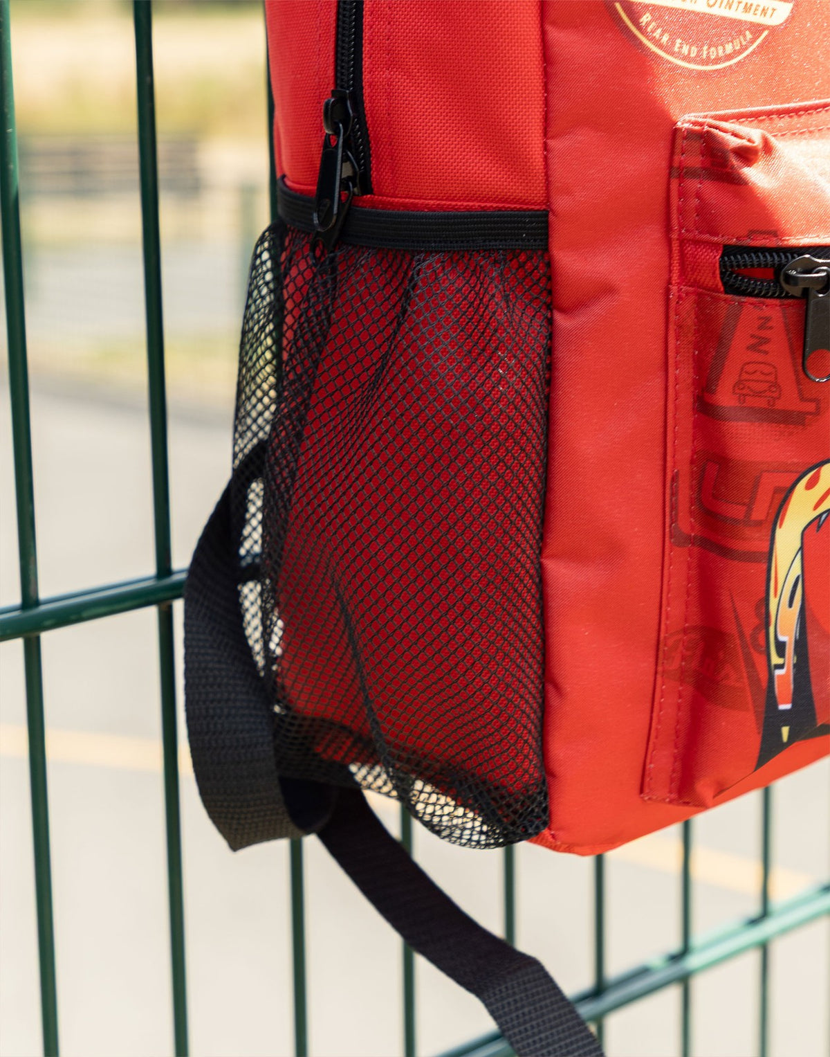 Disney 4 Piece Backpack Set | Boys Red | Official Merch