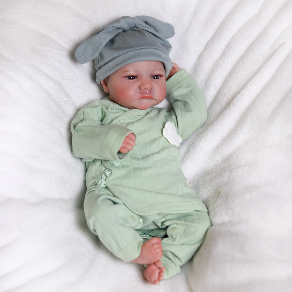 Reborn Baby Twins Vinyl Silicone Realistic Newborn Boy Girl Dolls w/ Accessories