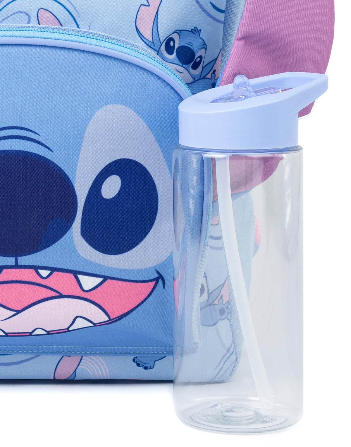 Disney 4 Piece Backpack Set | Unisex Kids Purple | Official Merch