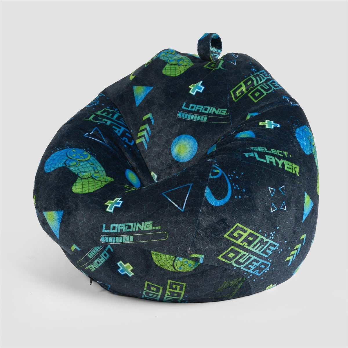 OHS Kids Playing Bean Bag Chair Filled Printed Gaming Beanbags