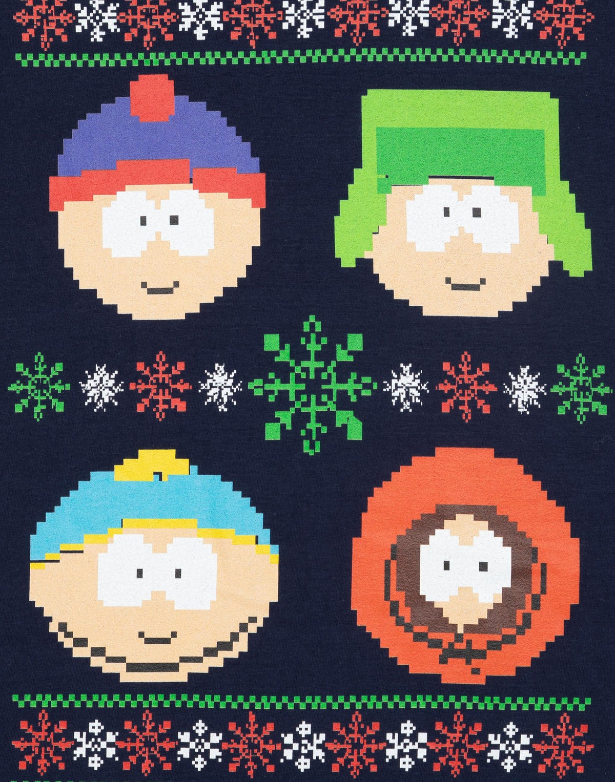 South Park Short Sleeved T-Shirt | Mens Navy | Official Merch