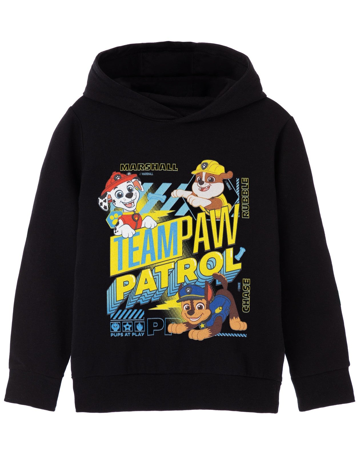 Paw Patrol Hoodie | Boys Black | Official Merch