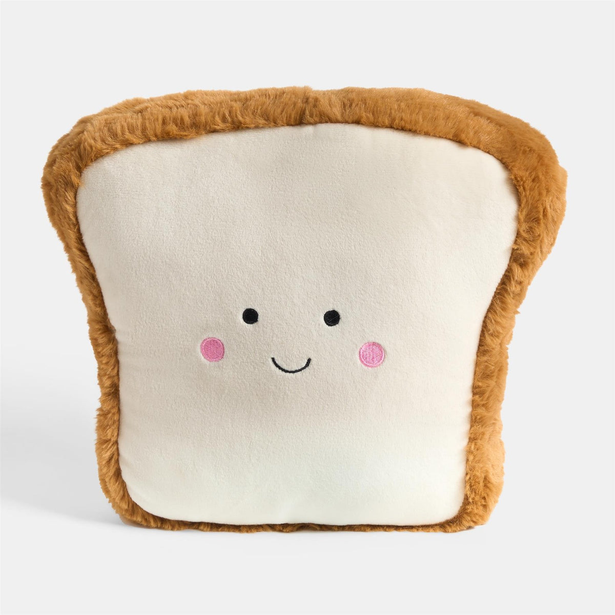 OHS Toast Hottie Microwaveable Warmie Fluffy Novelty Heat Pad Hand Warmer