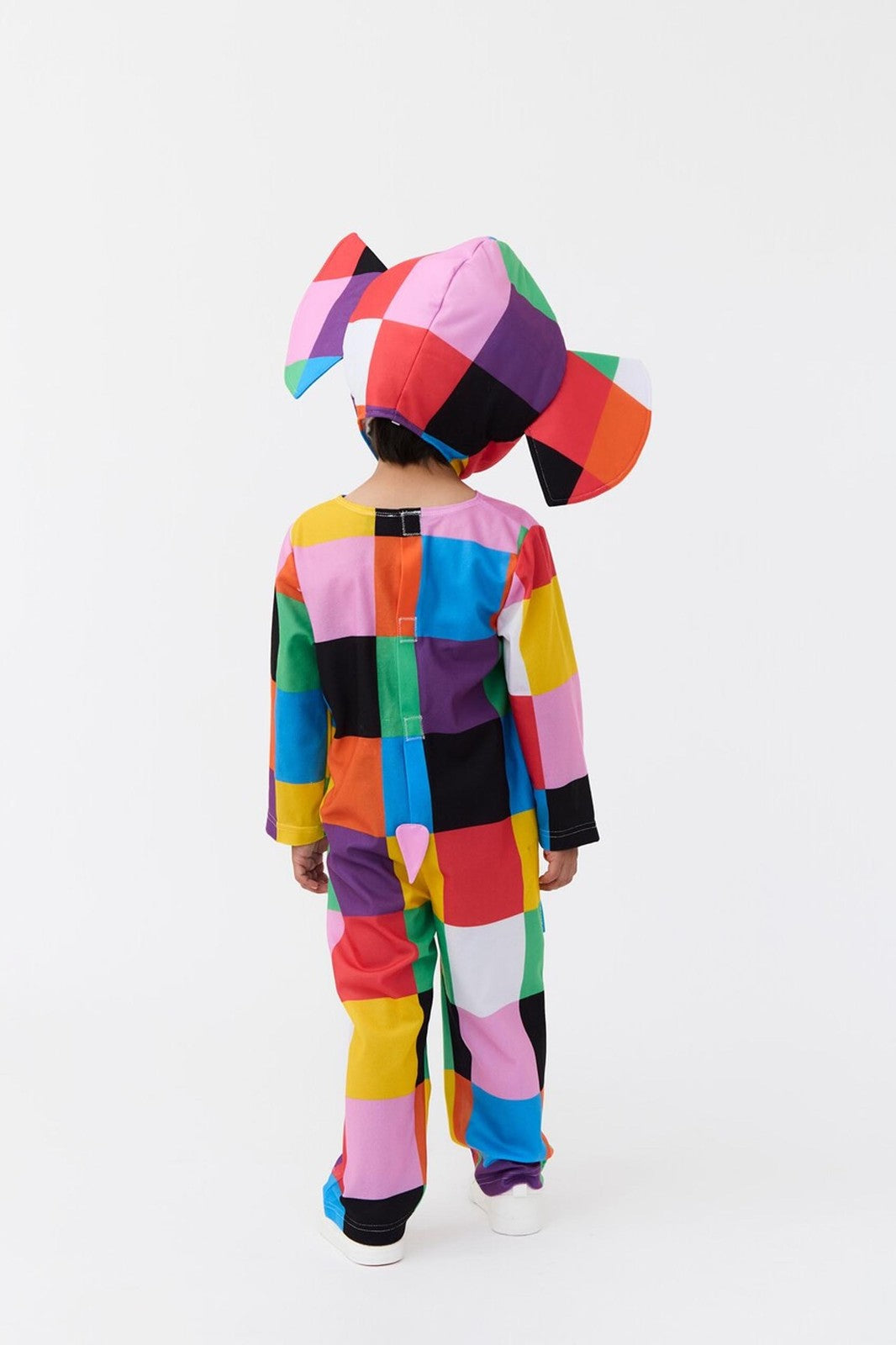 Elmer 2 Piece Costume | Unisex Kids Multicoloured | Official Merch