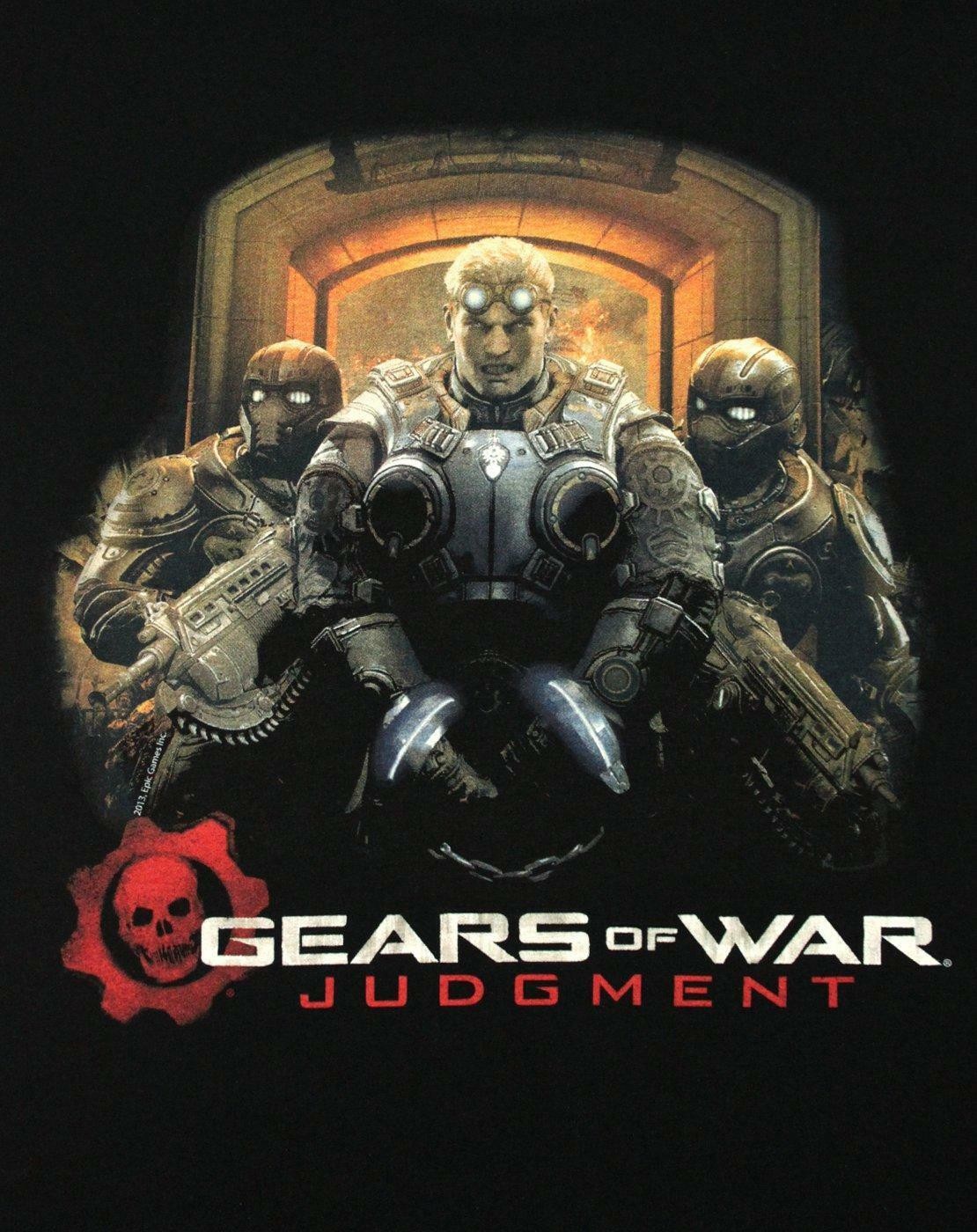 Gears of War Short Sleeved T-Shirt | Mens Black | Official Merch
