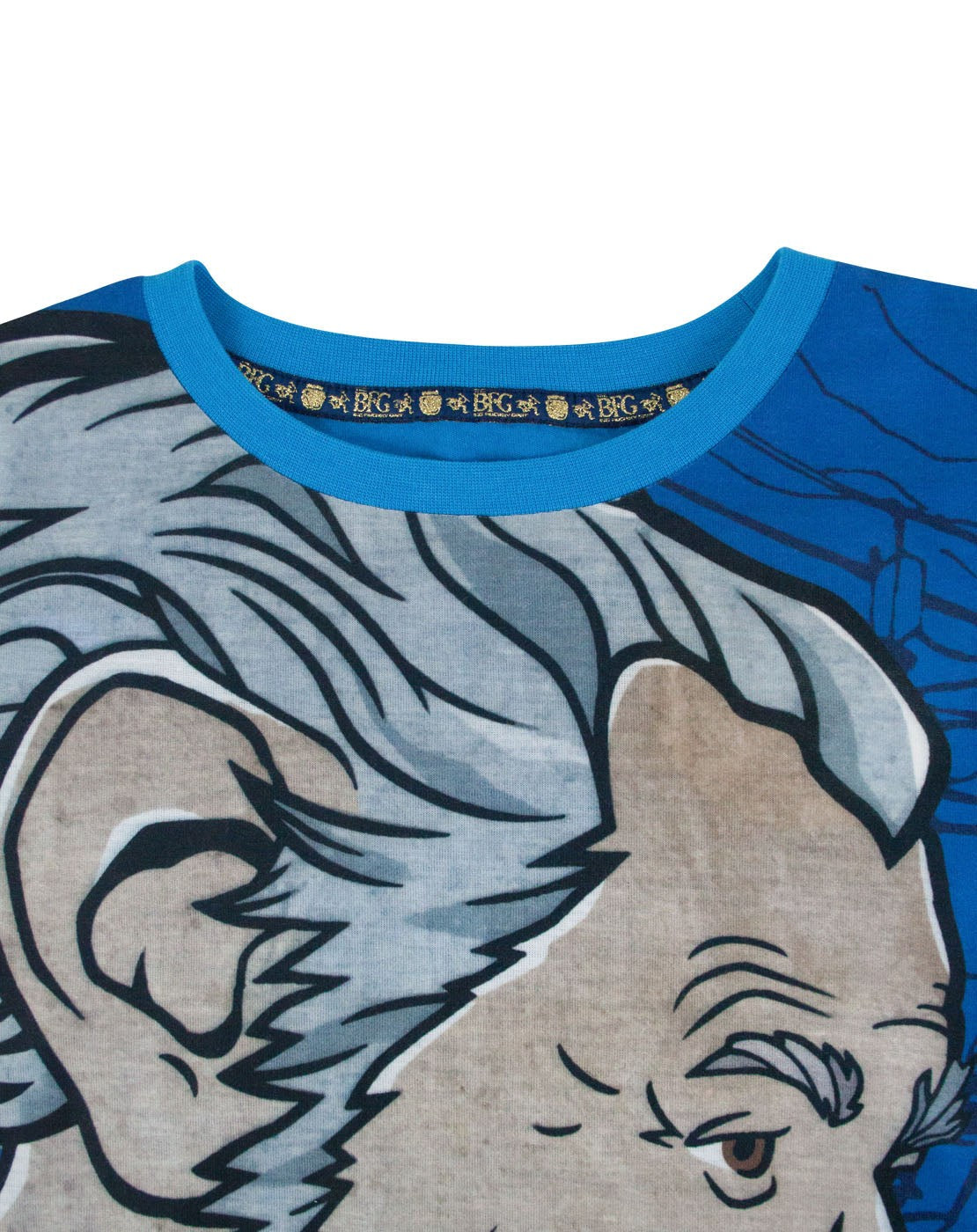 Roald Dahl Short Sleeve Long Leg Pyjama Set | Boys Blue | Official Merch