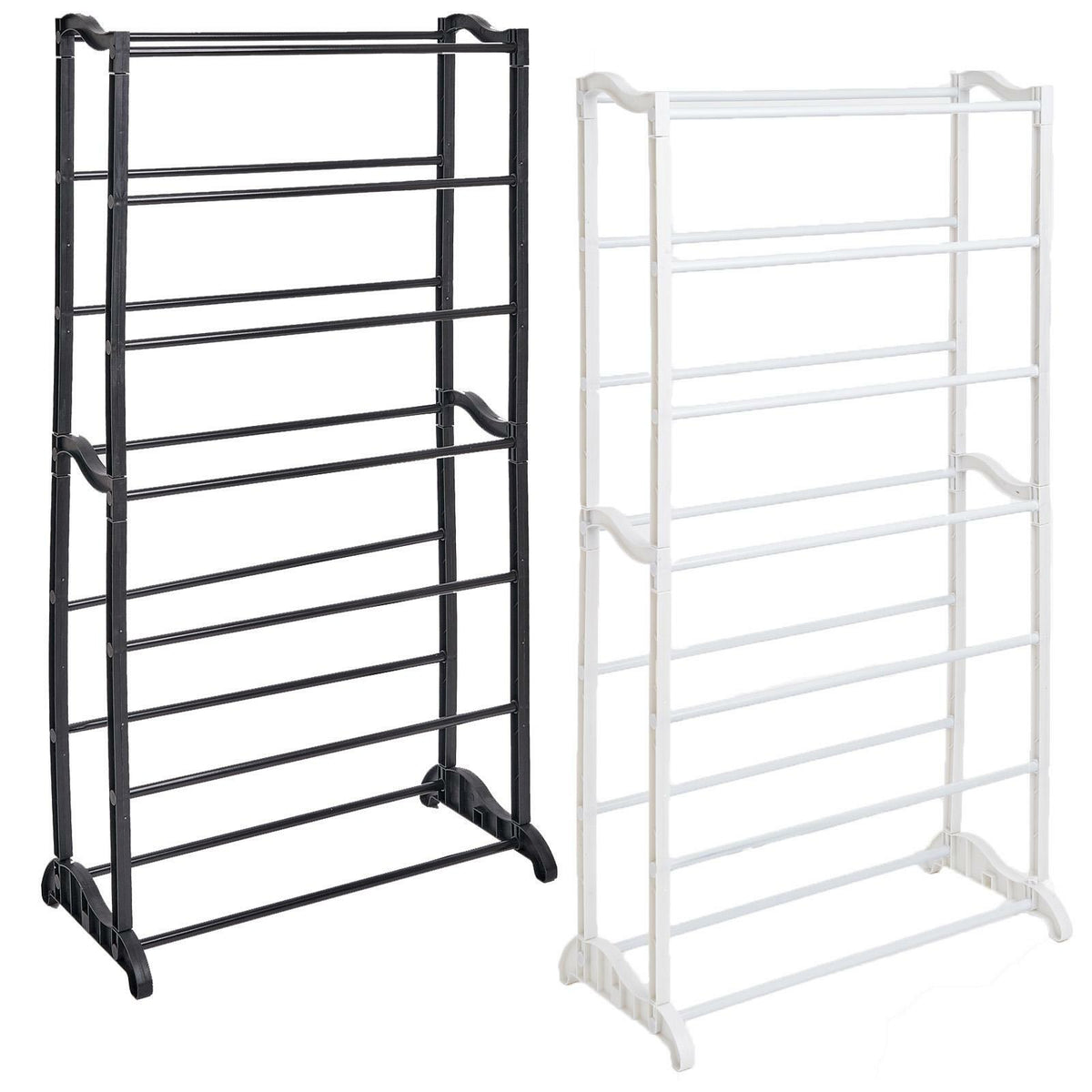 OHS 7 Tier Shoe Rack Stand Storage Compact Space Organiser Shelf Metal 21 Pairs