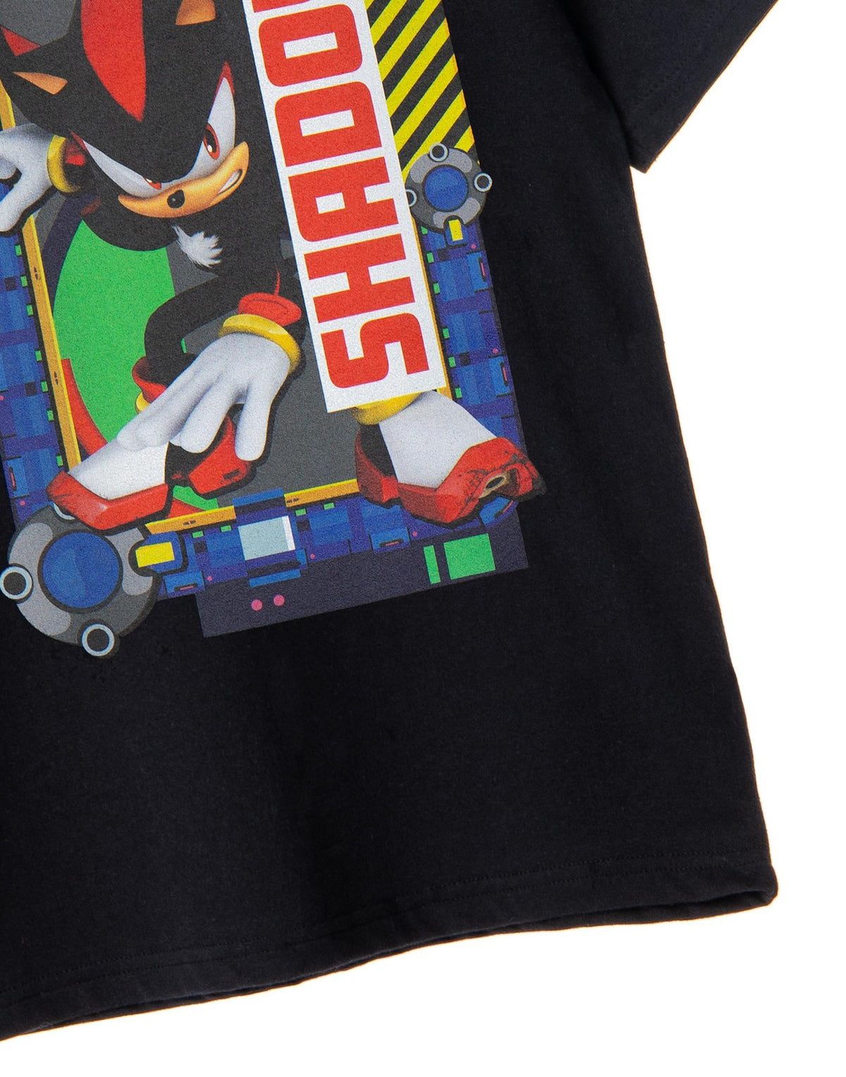 Sonic the Hedgehog Short Sleeved T-Shirt | Boys Black | Official Merch