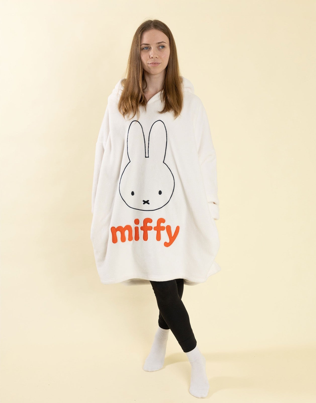 Miffy Blanket Hoodie | Womens White | Official Merch