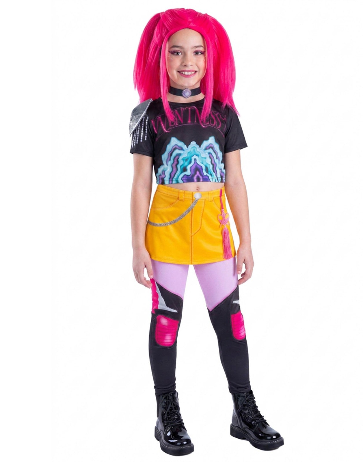 KPop Demon Hunters 2 Piece Costume | Girls Multicoloured | Official Merch