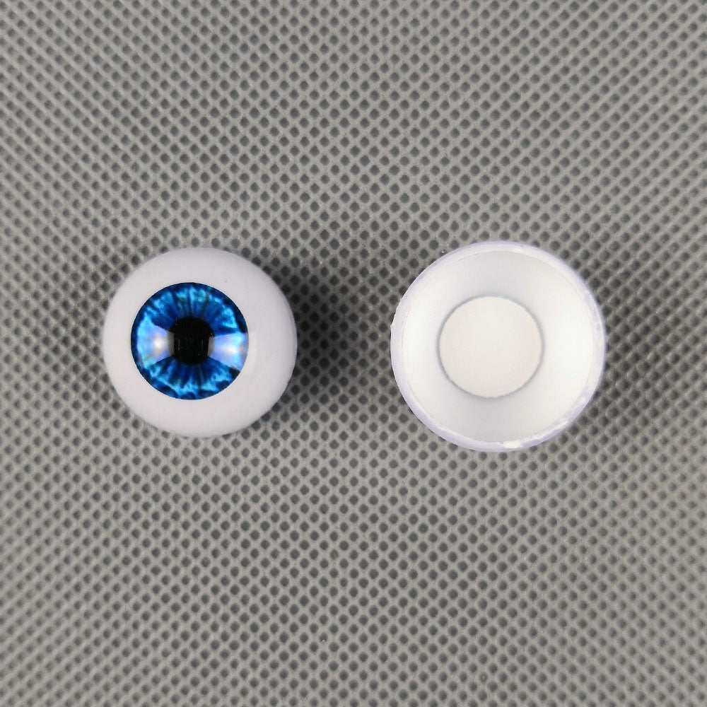 10 Pairs Half Round Acrylic Eyes Eyeballs for Reborn Baby Dolls Kit DIY Repair
