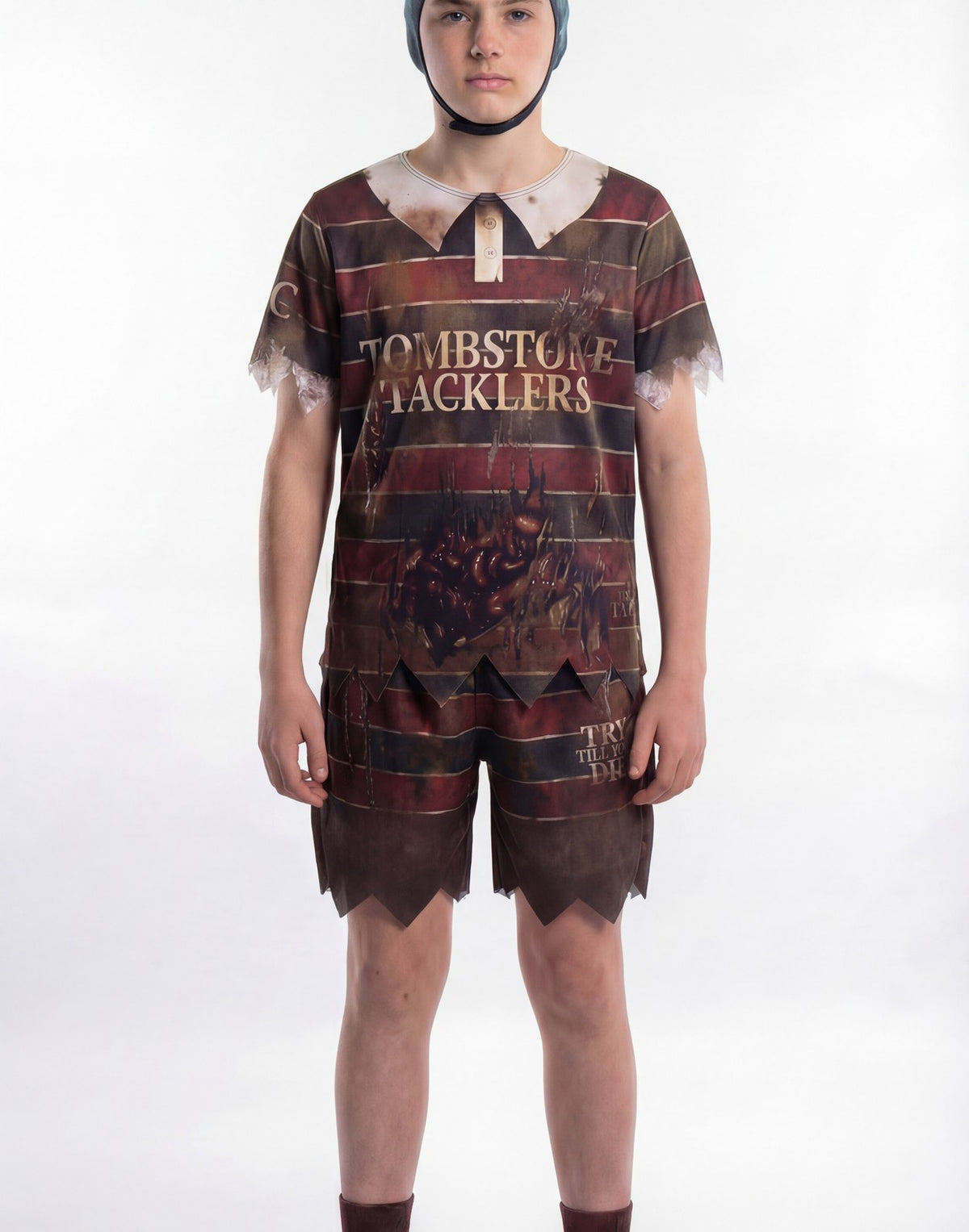Blues Group 3 Piece Costume | Boys Brown | Official Merch