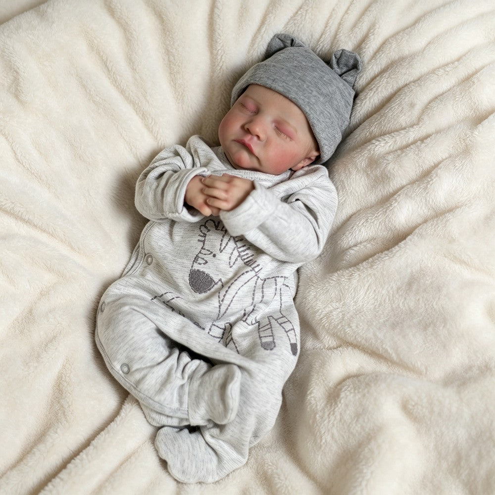 Realistic Reborn Dolls Soft Newborn Baby Boy Handmade Real Life Doll Babies Gift