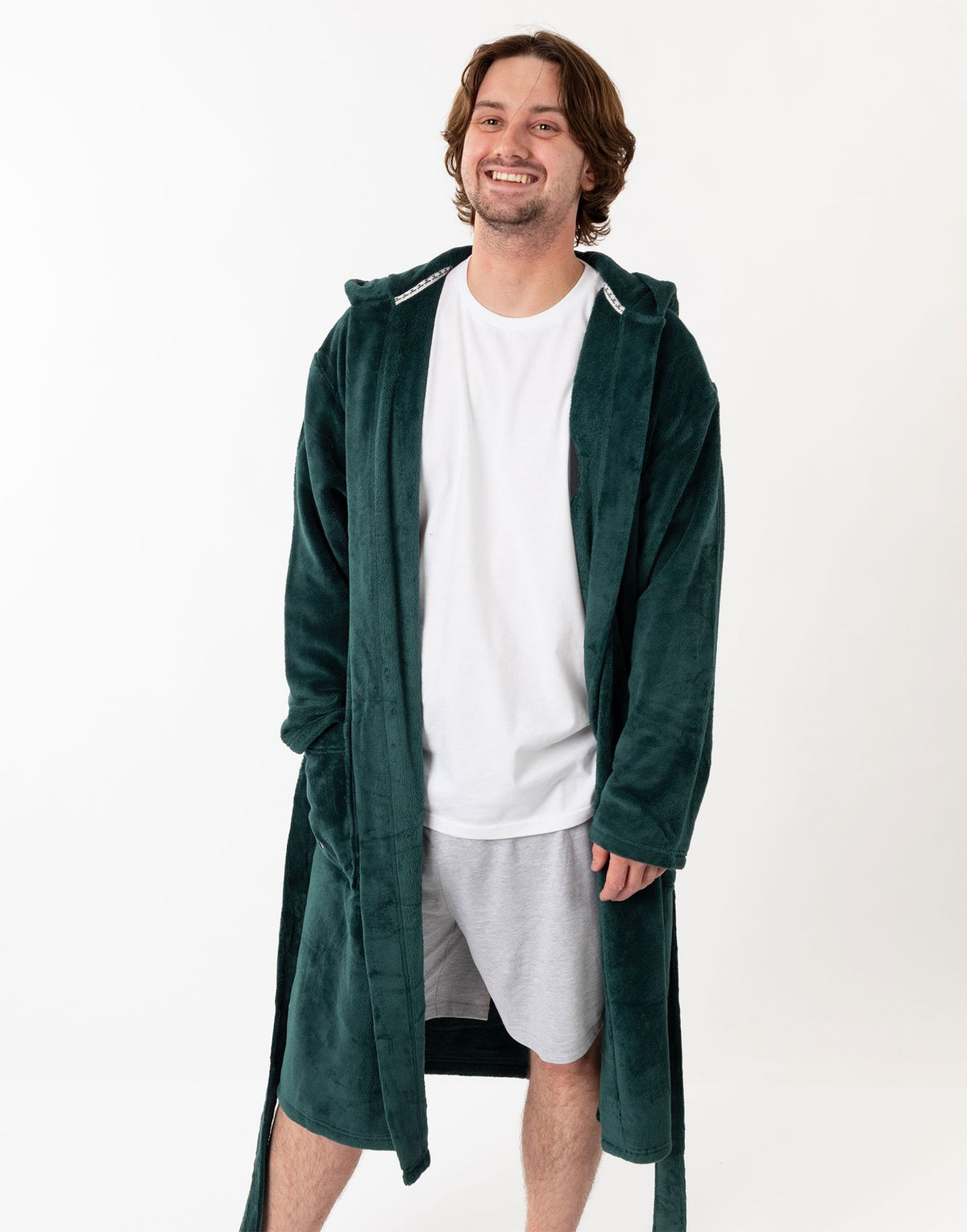 The Traitors Hooded Bathrobe | Unisex Green | Official Merch