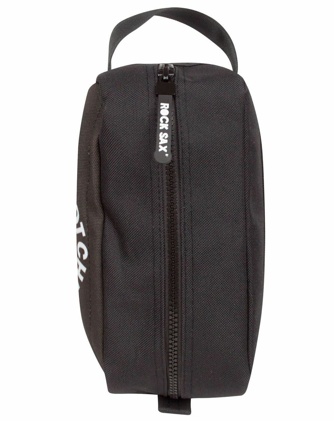Rock Sax Wash and Toiletry Bag | Unisex Black | Official Merch