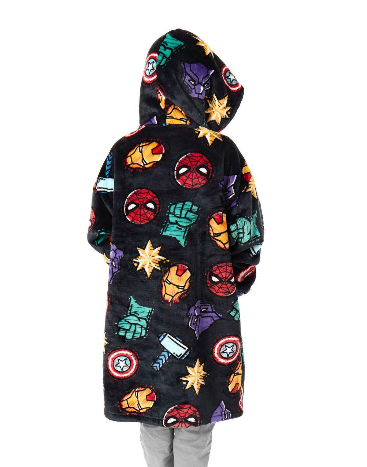Marvel Blanket Hoodie | Boys Multicoloured | Official Merch