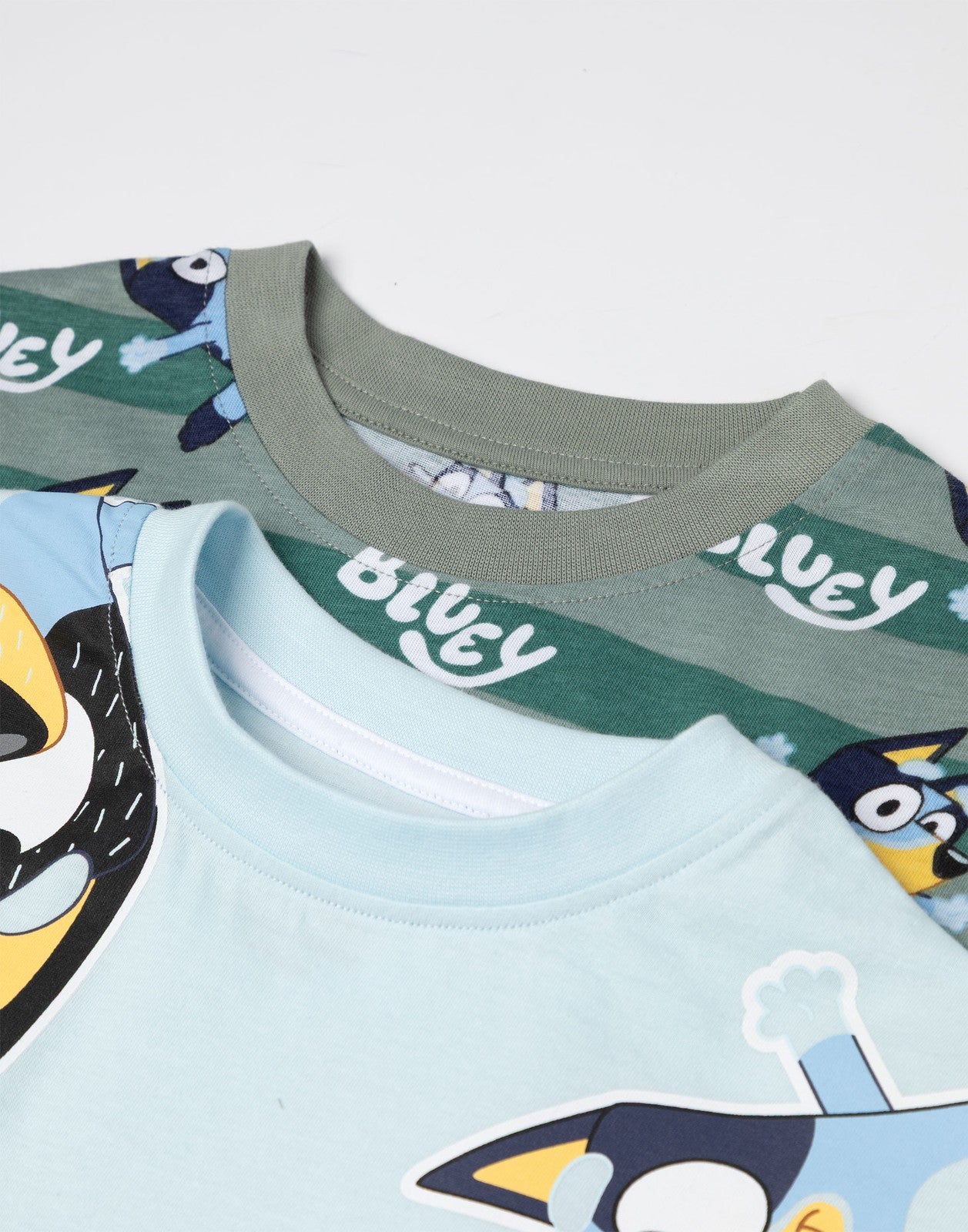 Bluey Multi-Pack of 2 Short Sleeve Short Leg Pyjama Set | Boys Multicoloured | O