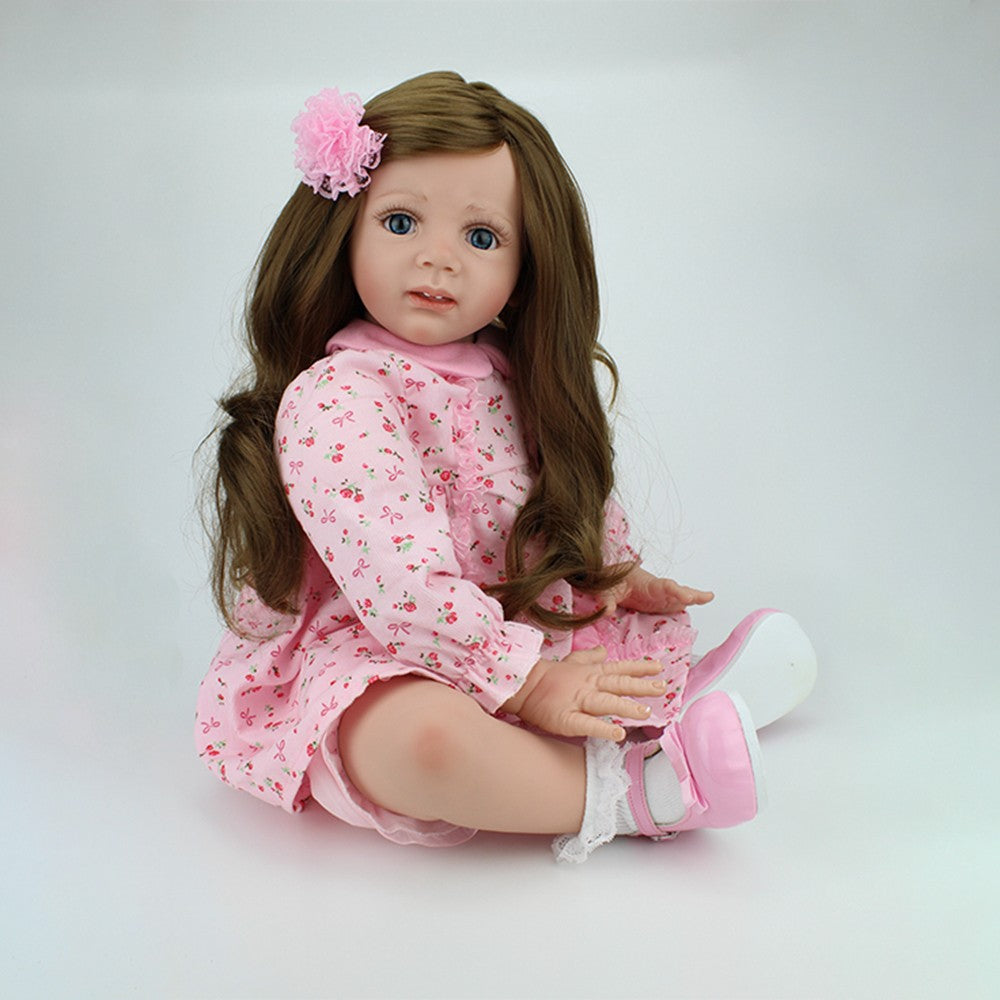 Handmade Real Life Reborn Baby Dolls Vinyl Silicone Realistic Newborn Girl Gift