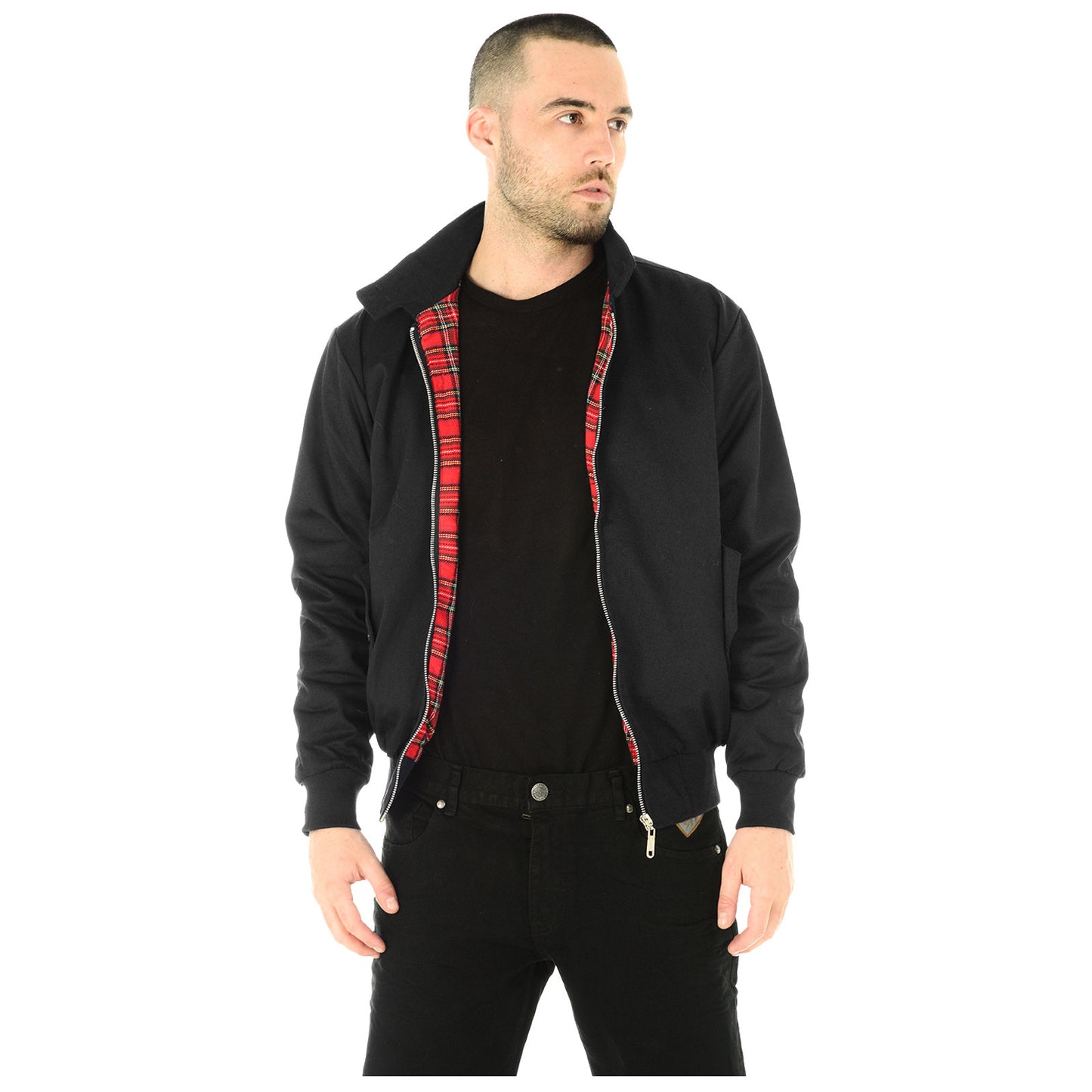 MENS JACKET CLASSIC TRENDY VINTAGE RETRO SCOOTER 1970'S BOMBER MOD COAT TOP NEW
