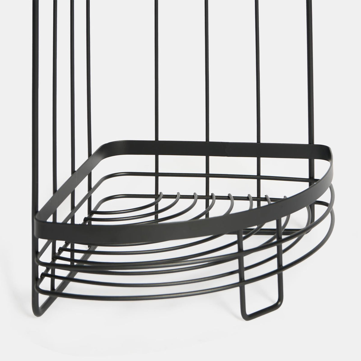 OHS 3 Tier Shower Caddy Bathroom Organiser Plastic Freestanding Corner Shelf