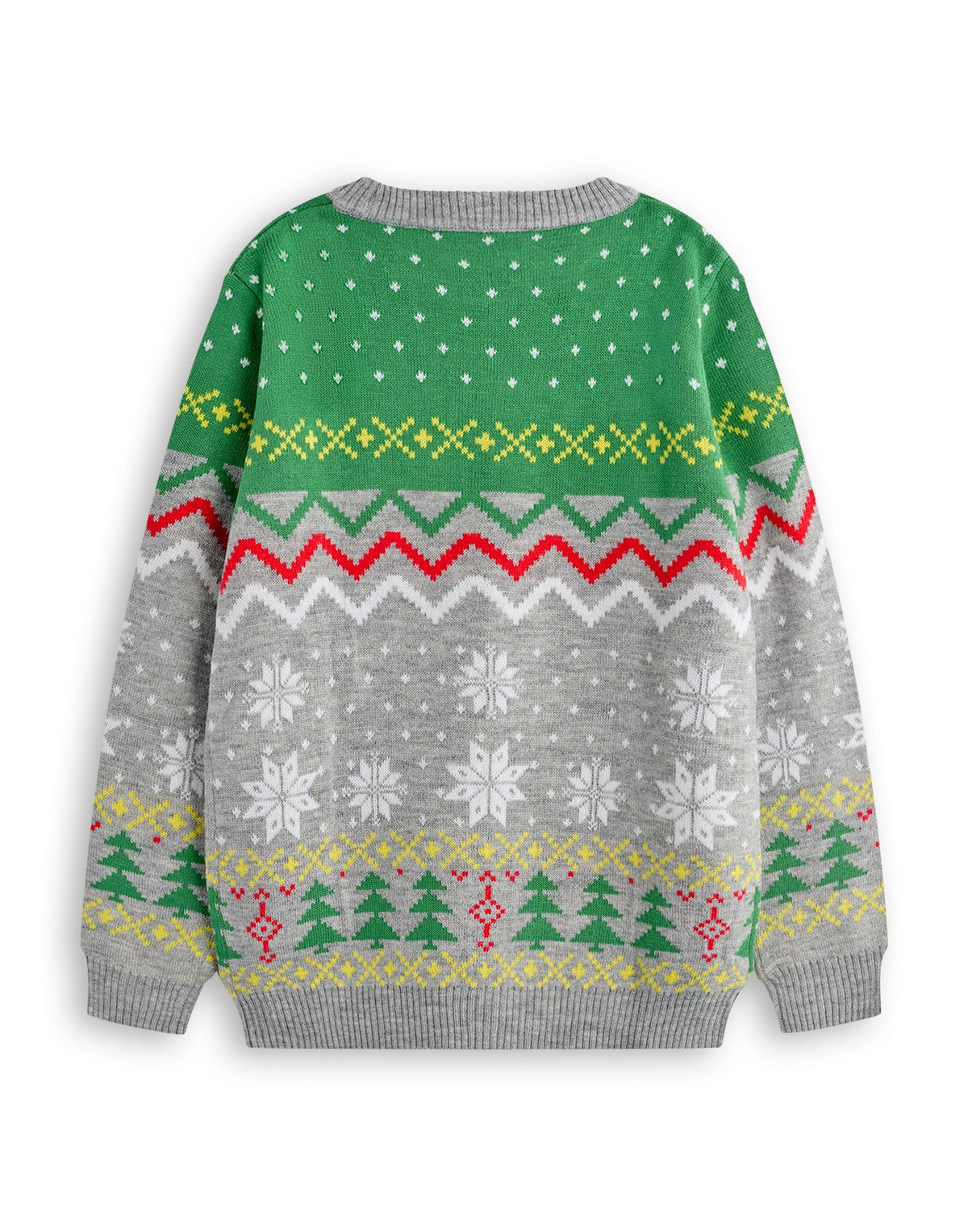Pokemon Christmas Jumper | Boys Grey | Official Merch