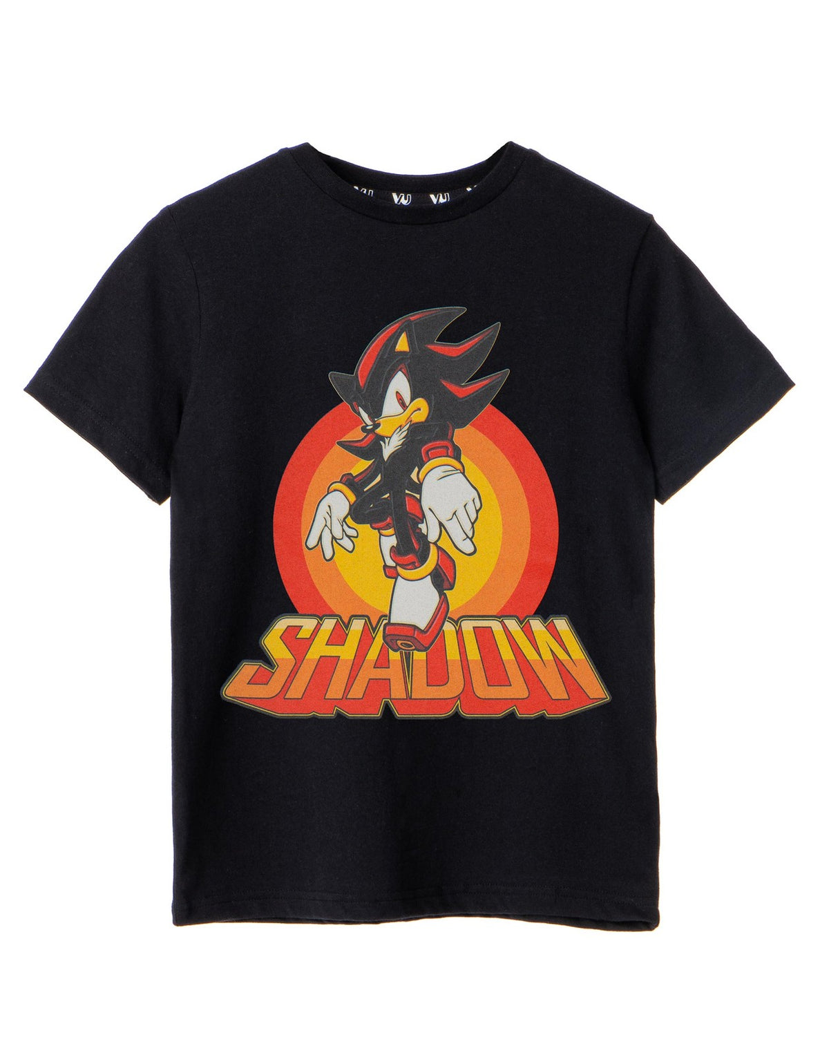 Sonic the Hedgehog Short Sleeved T-Shirt | Boys Black | Official Merch