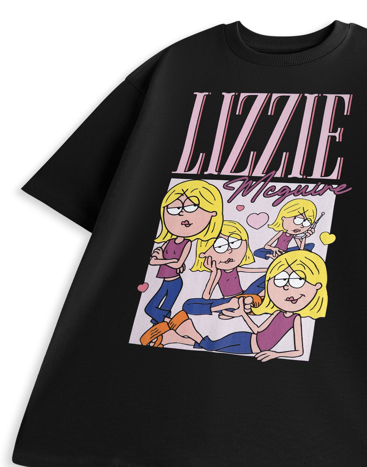 Disney Short Sleeved T-Shirt | Womens Black | Official Merch