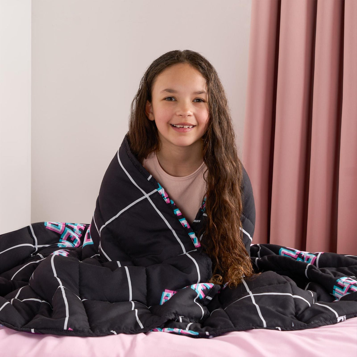 OHS Kids Gaming Weighted Blanket Soft 3kg Sensory Sleep Heavy Throw