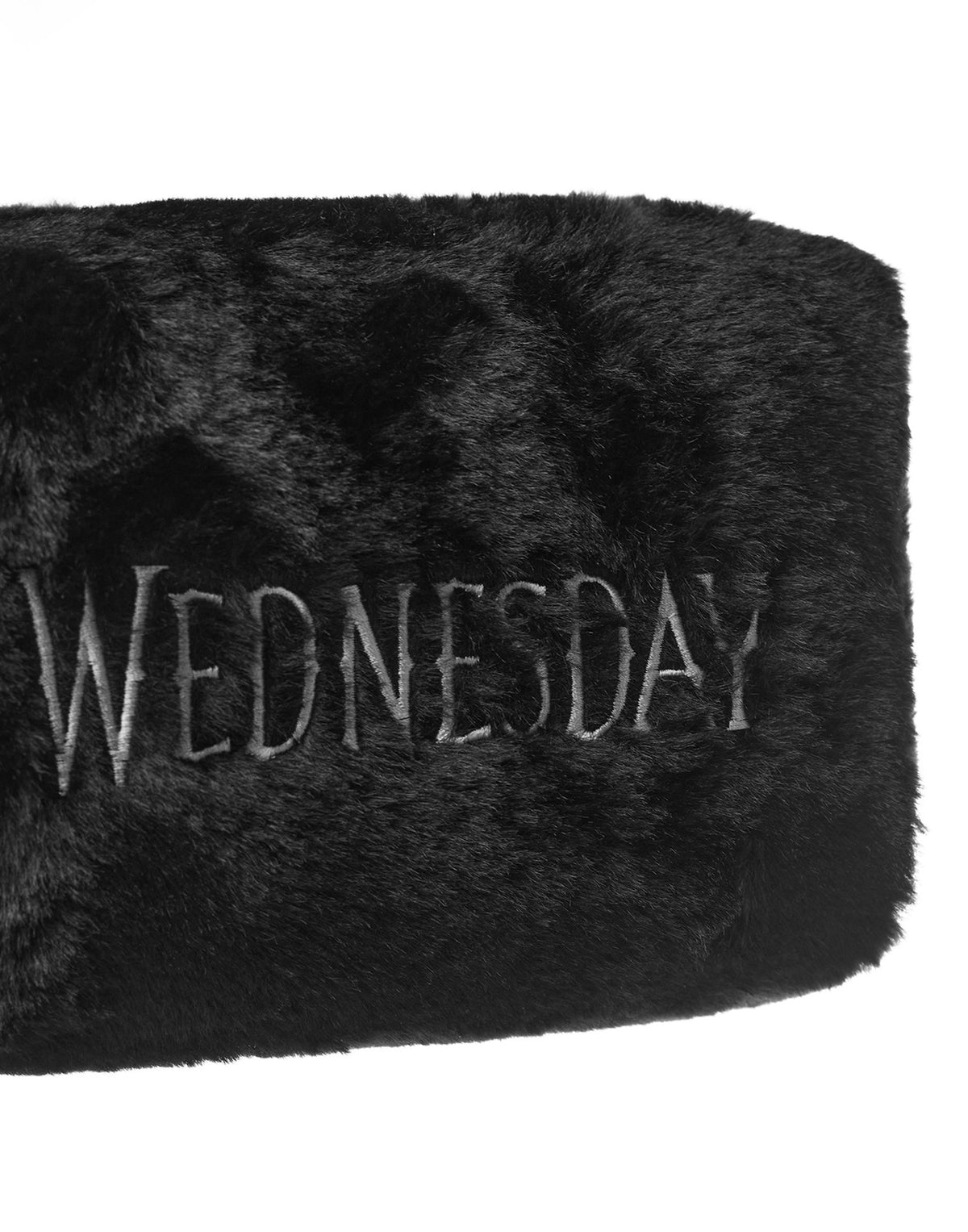 Wednesday Makeup Bag | Womens Black | Official Merch