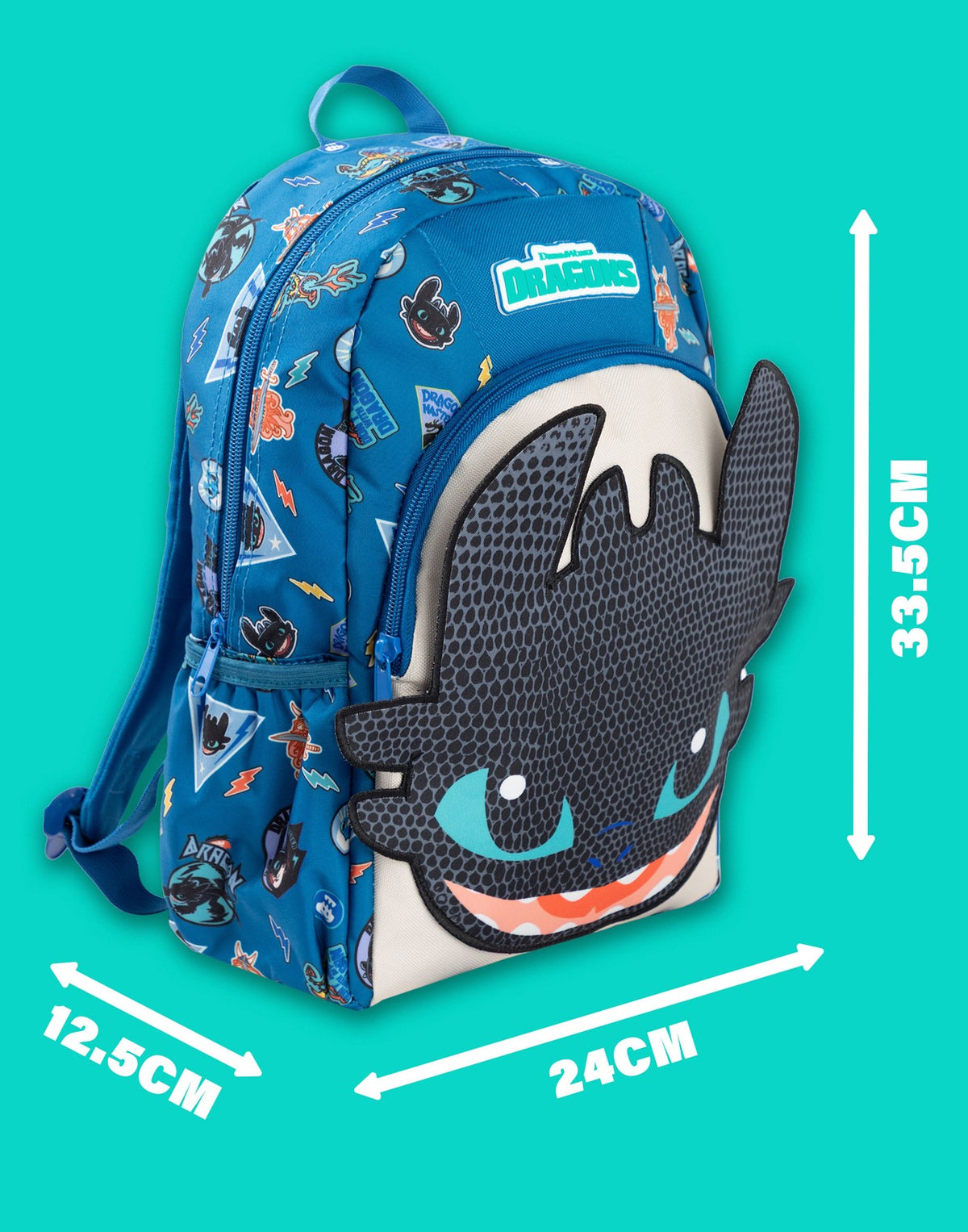How to Train Your Dragon Backpack | Unisex Kids Multicoloured | Official Merch