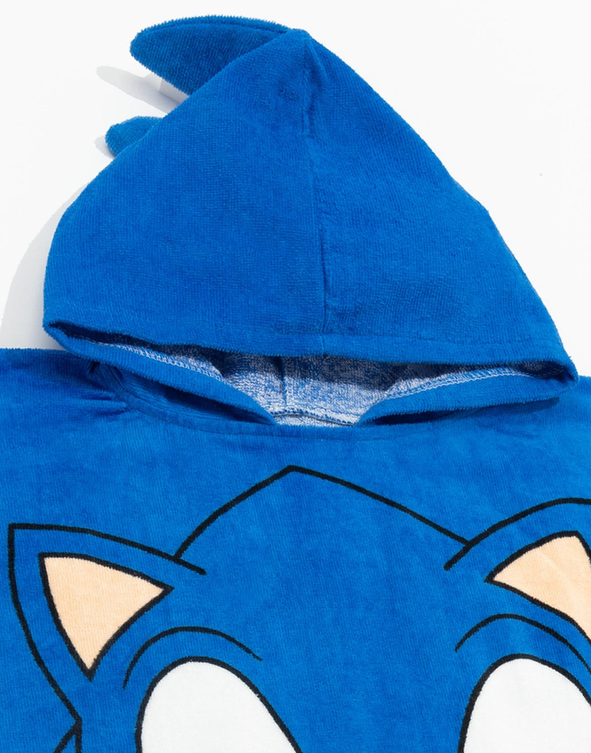 Sonic the Hedgehog Poncho Towel | Unisex Kids Blue | Official Merch