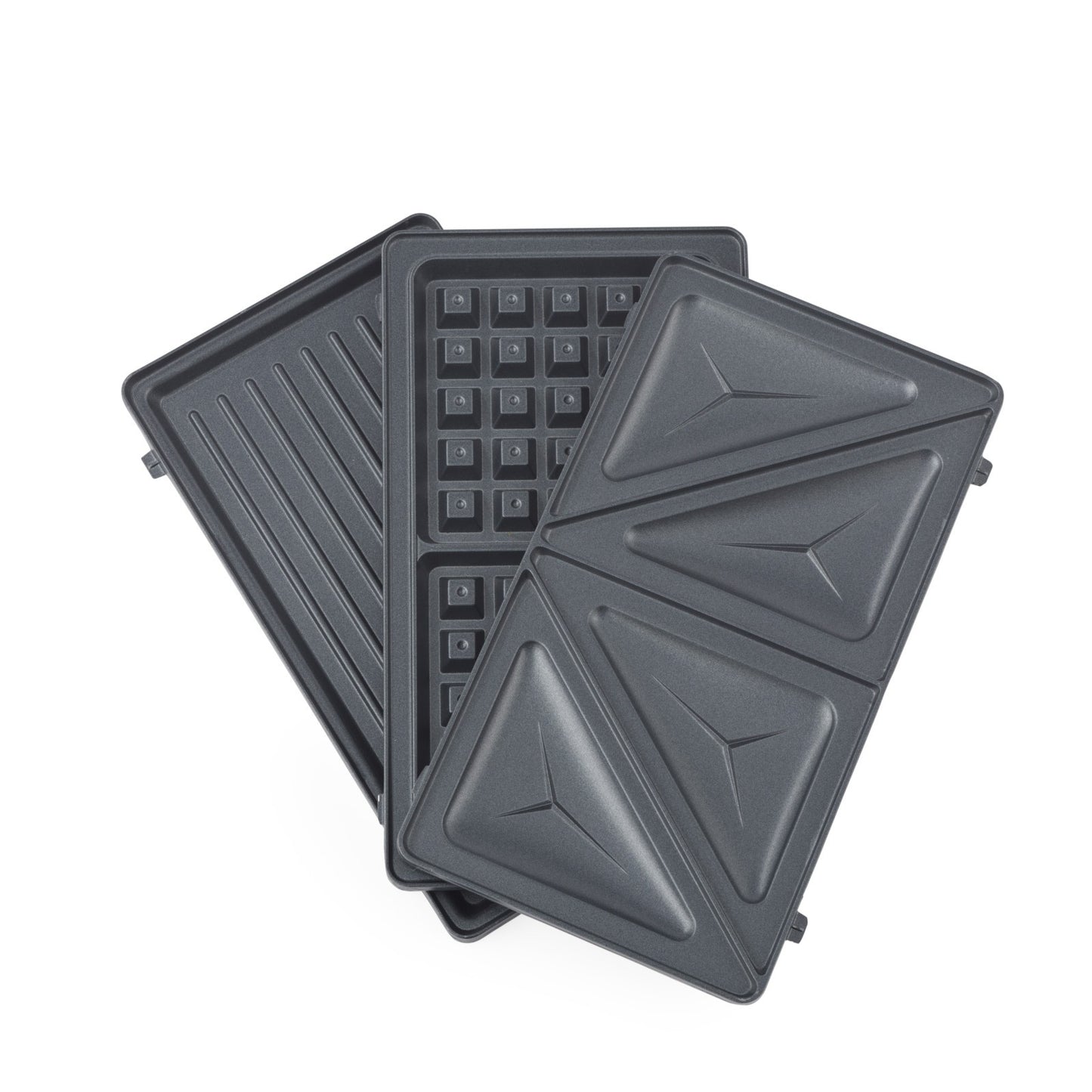 Progress 3-in-1 Snack Maker – Paninis, Toasties & Waffles, Non-Stick, 700W