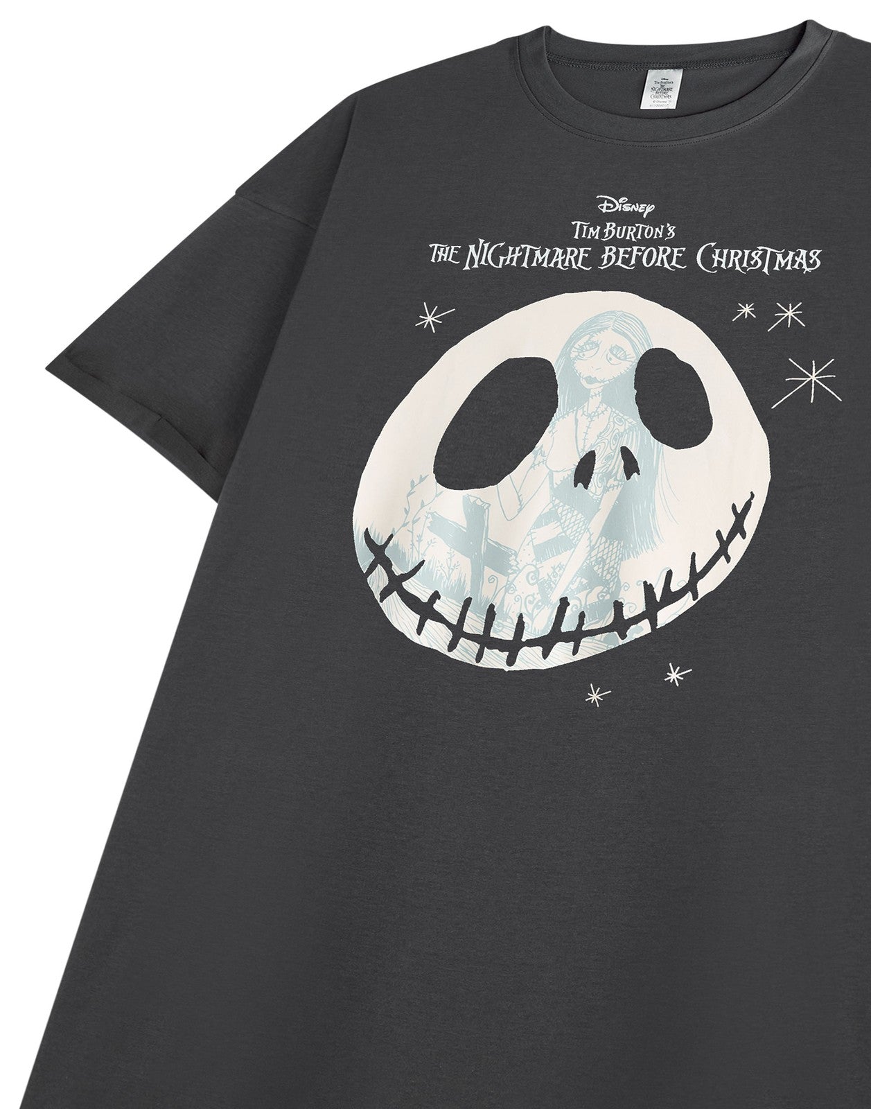 Disney Short Sleeve Nightdress | Womens Black | Official Merch