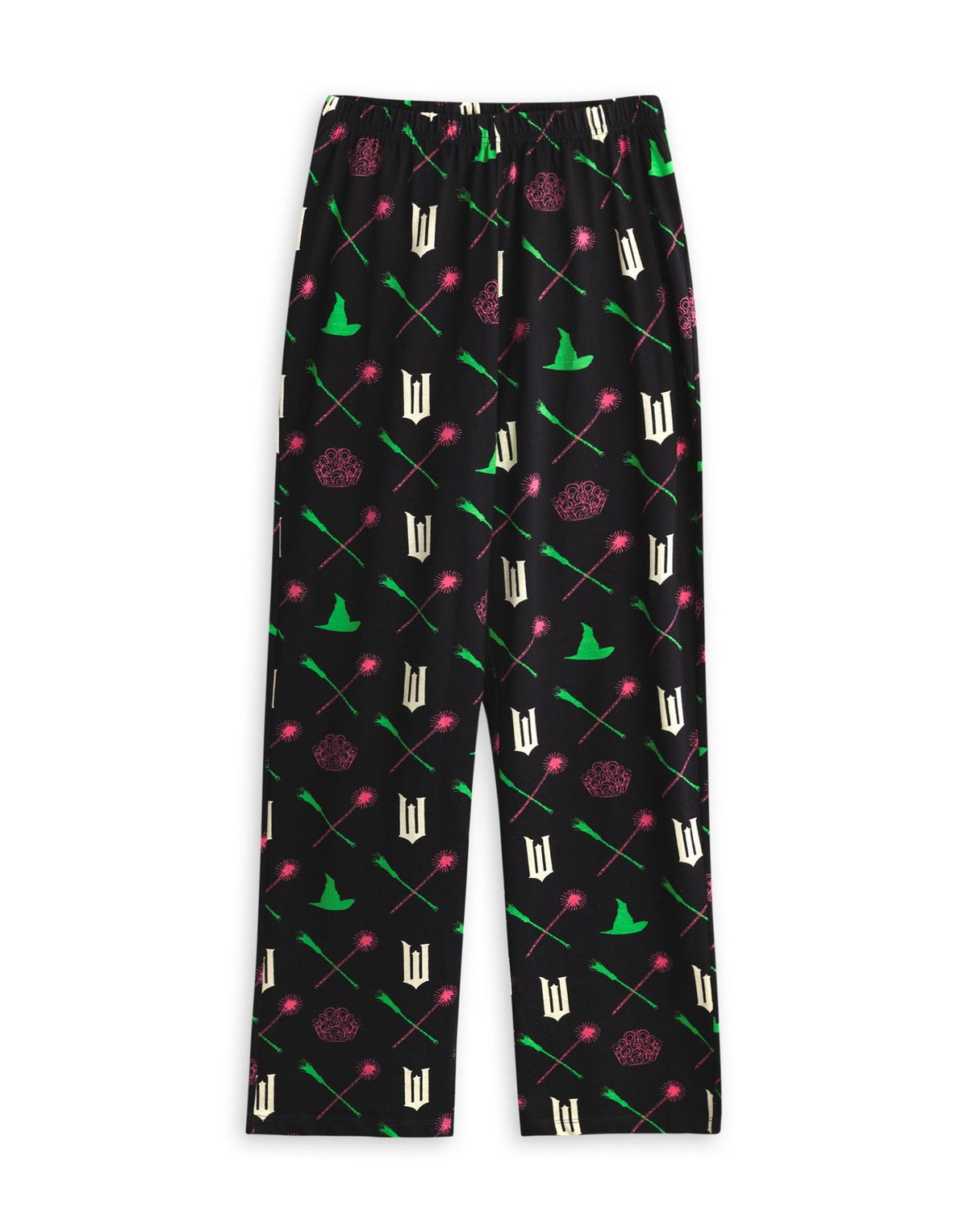 Wicked Short Sleeve Long Leg Pyjama Set | Womens Black | Official Merch