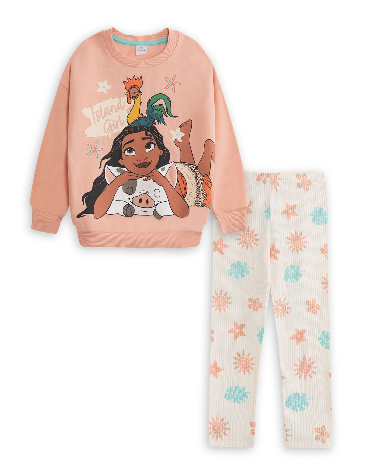 Disney Sweatshirt and Joggers Set | Girls Multicoloured | Official Merch