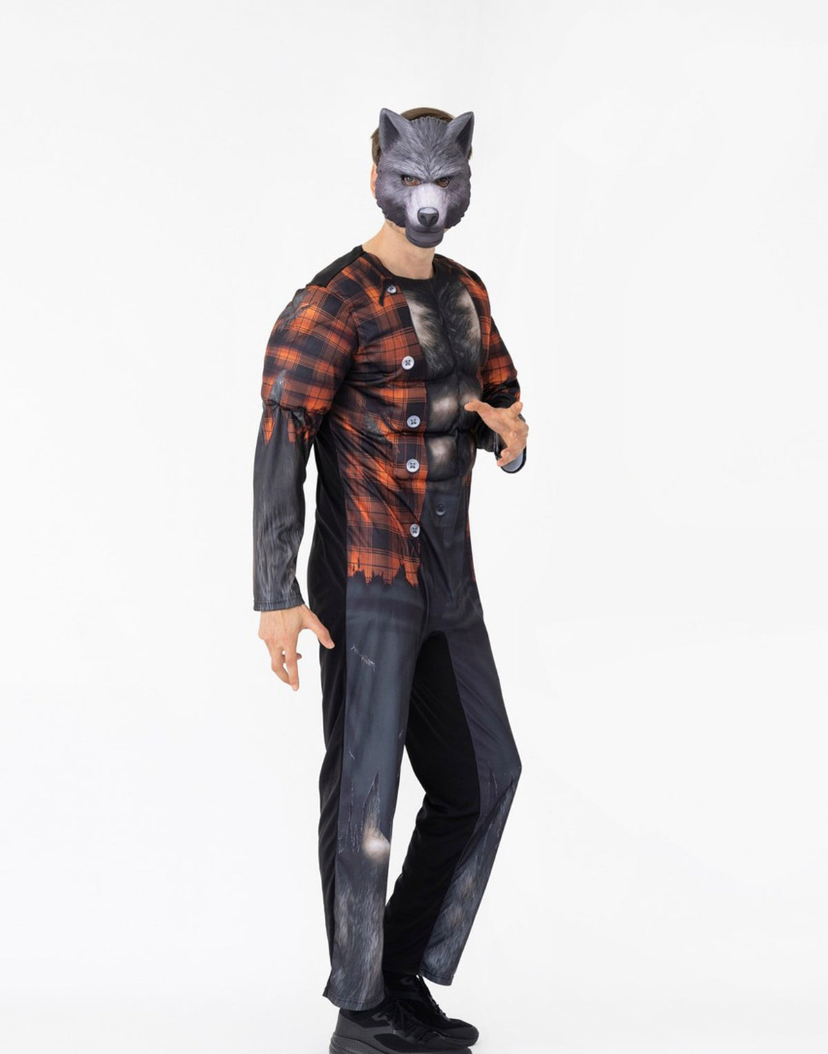 Blues Group 2 Piece Costume | Mens Grey | Official Merch